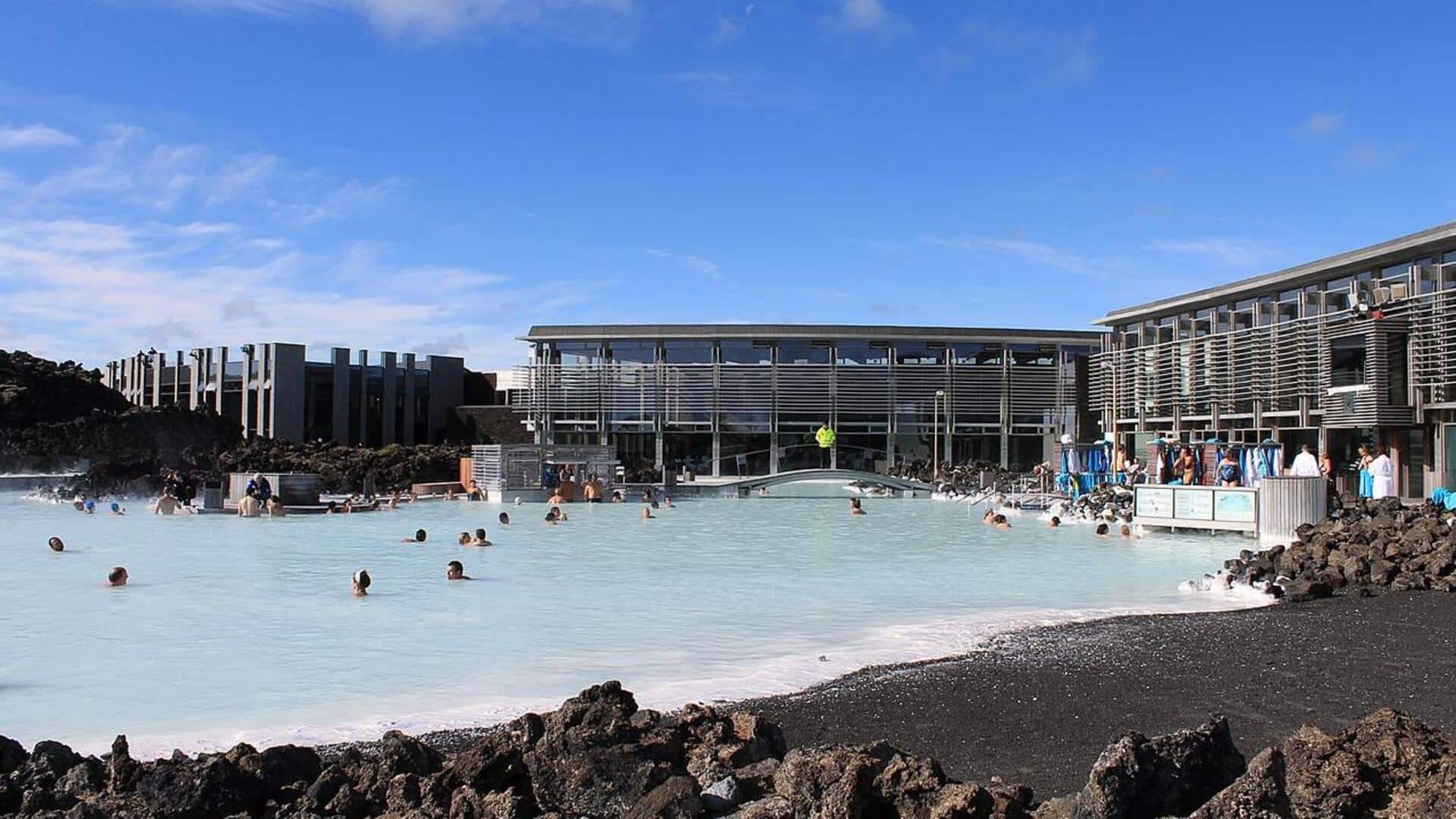 Lanskap Unik Blue Lagoon, Islandia