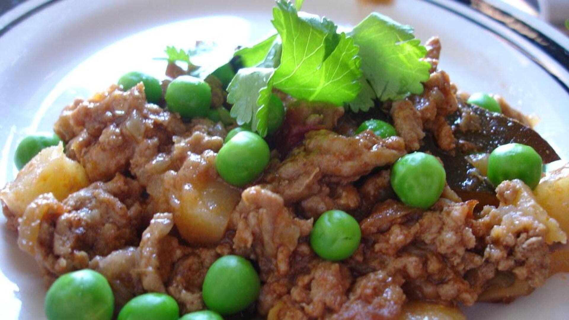 Kheema kedelai ala India: Tutorial memasak yang mudah