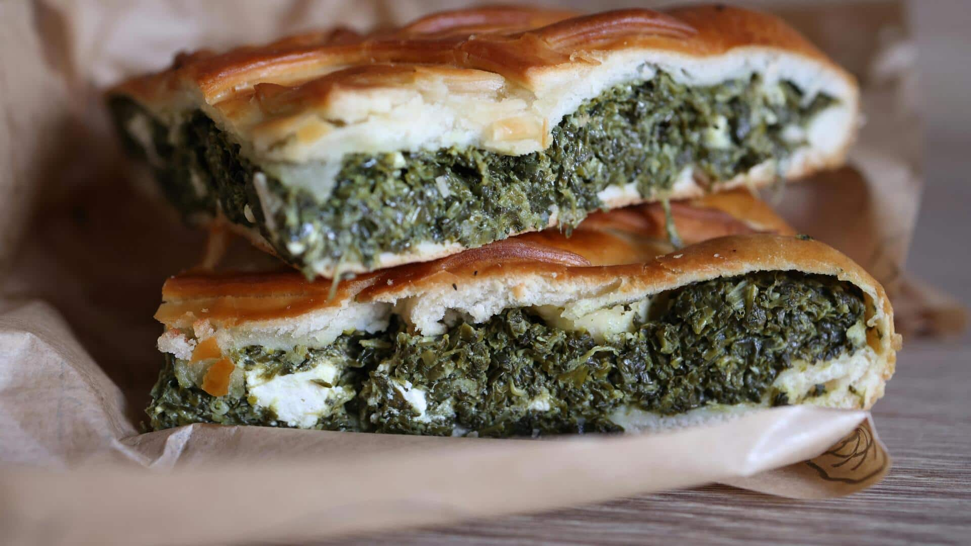 Gim Maki Spanakopita: Panduan fusion Korea-Yunani