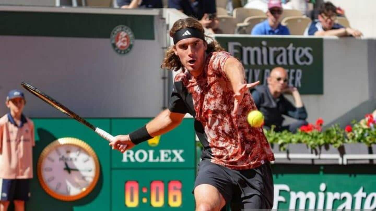 Stefanos Tsitsipas meraih kemenangannya yang ke-20 di Prancis Terbuka