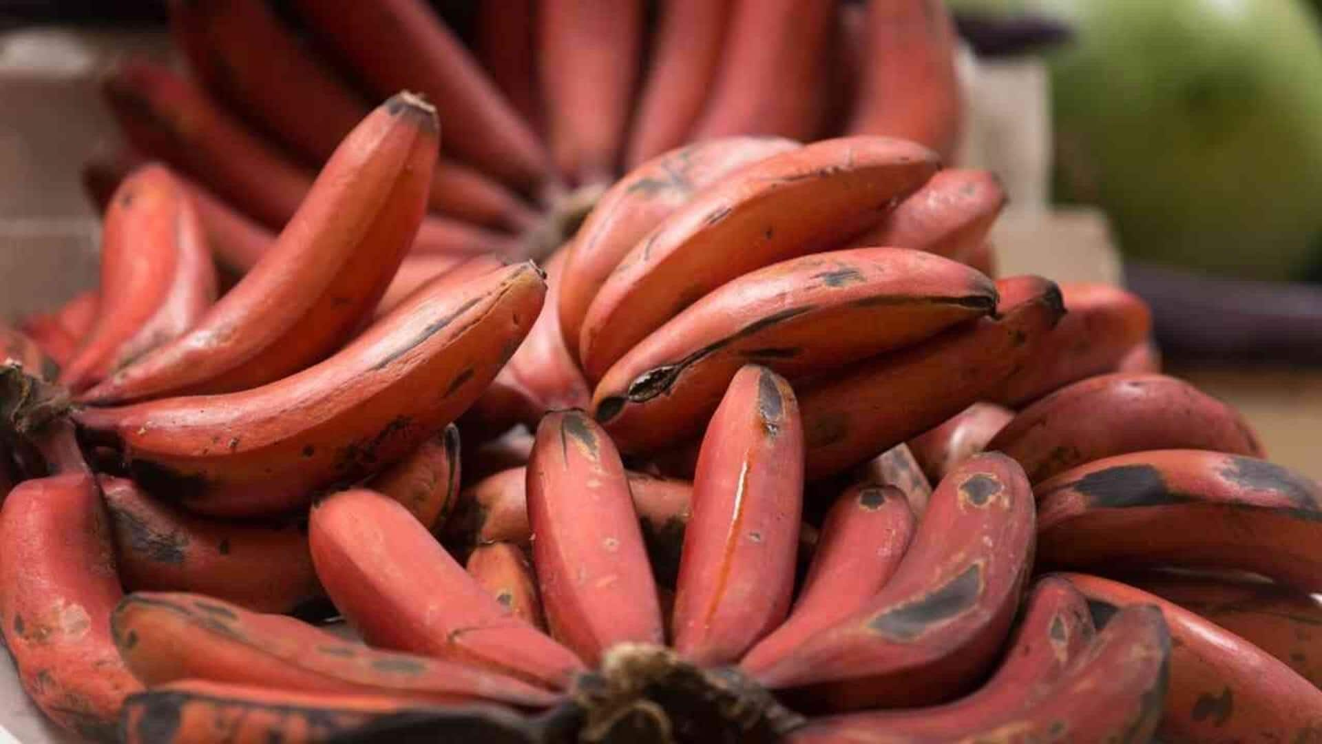 Beragam Kandungan Nutrisi dalam Pisang Merah