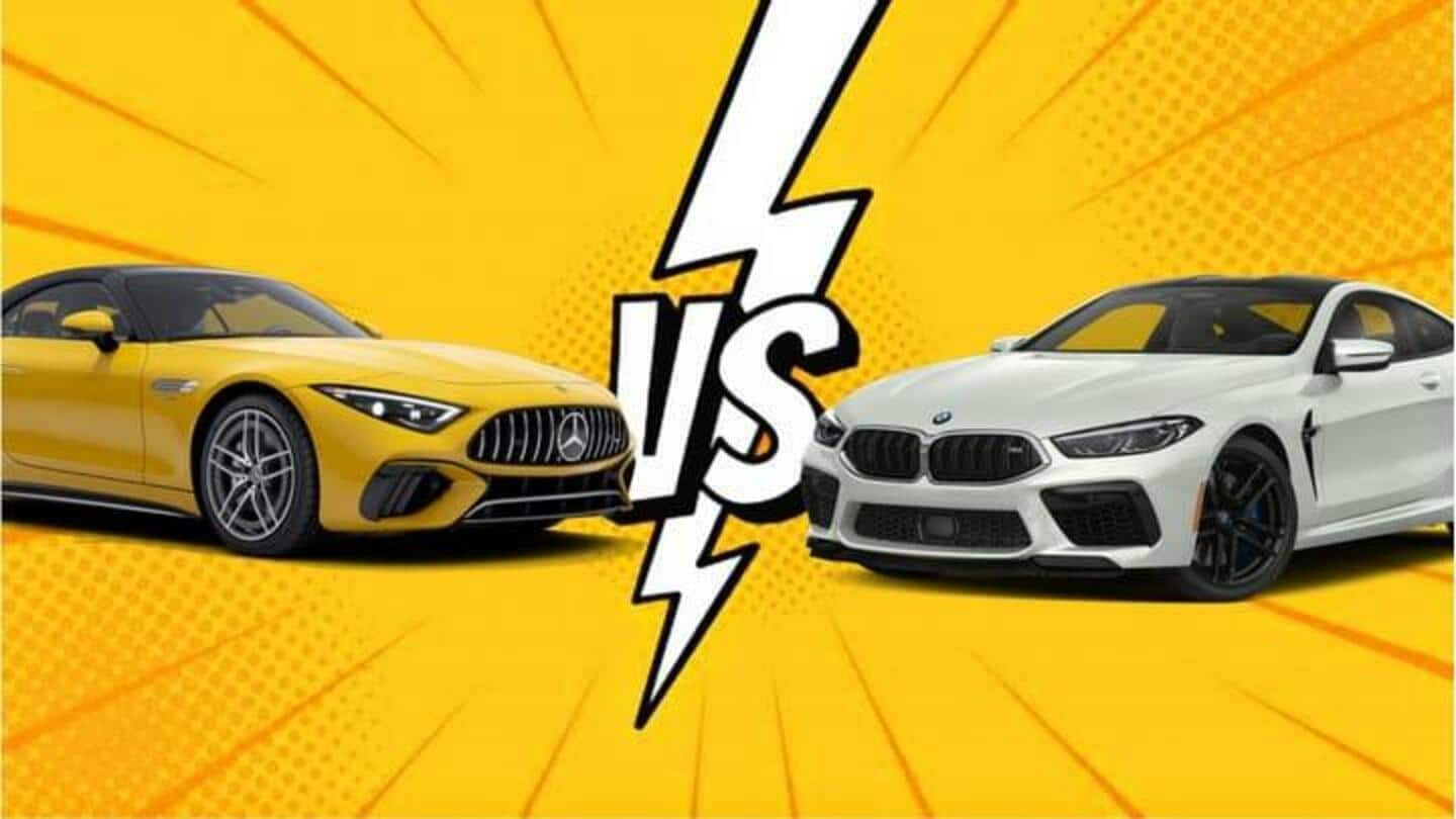 Apakah BMW M8 Competition lebih baik daripada Mercedes-AMG SL 55 Roadster?