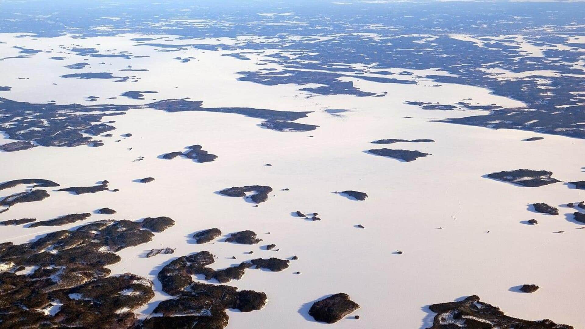 Pesona Danau Beku Finlandia yang Jauh dari Pusat Wisata