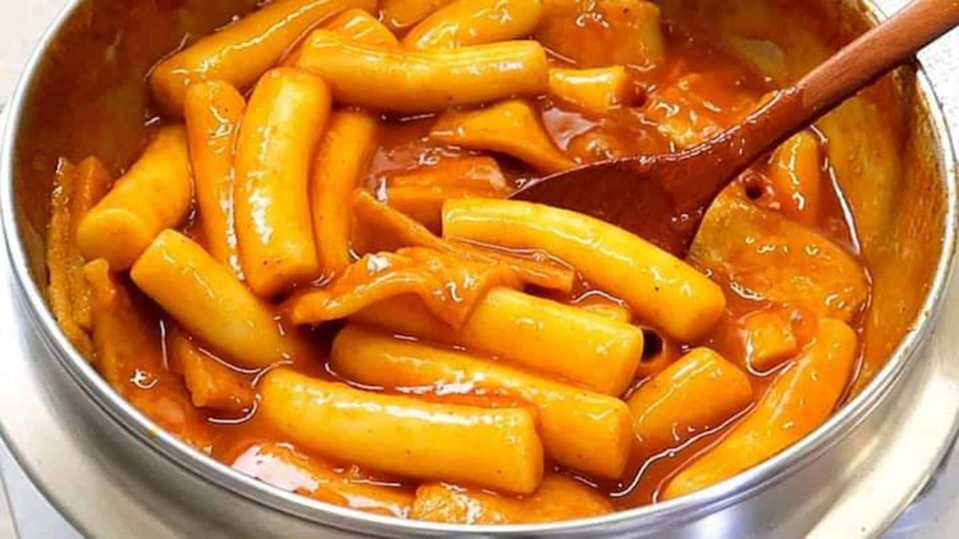 Resep Untuk Menyajikan Tteokbokki Korea Yang Pedas