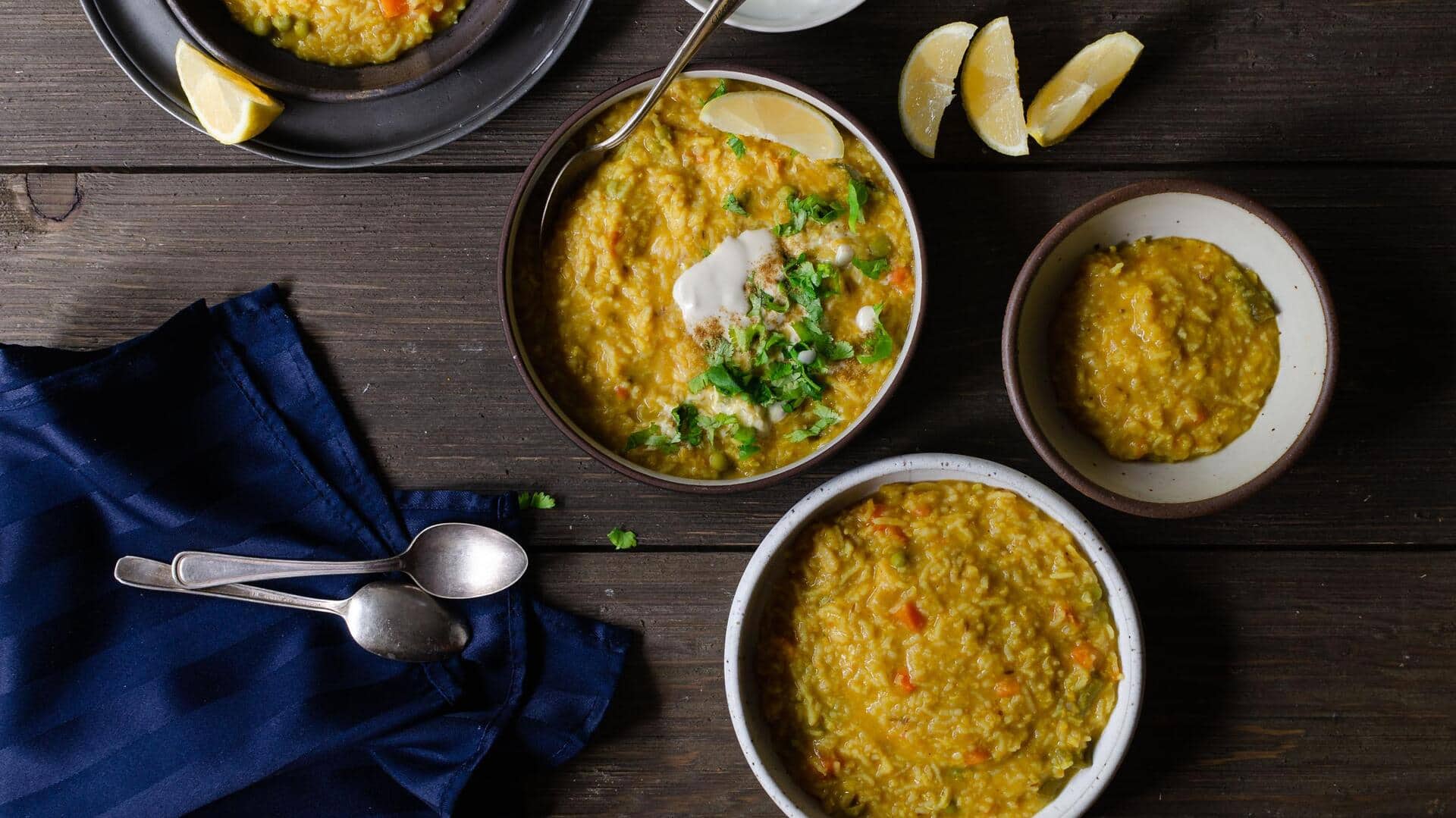 Variasi Khichdi yang Menggugah Selera
