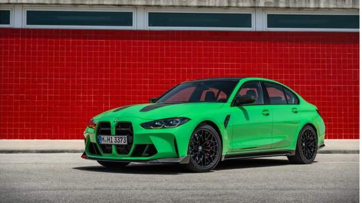 BMW M3 CS 2024 edisi terbatas resmi hadir dengan tampilan sporty