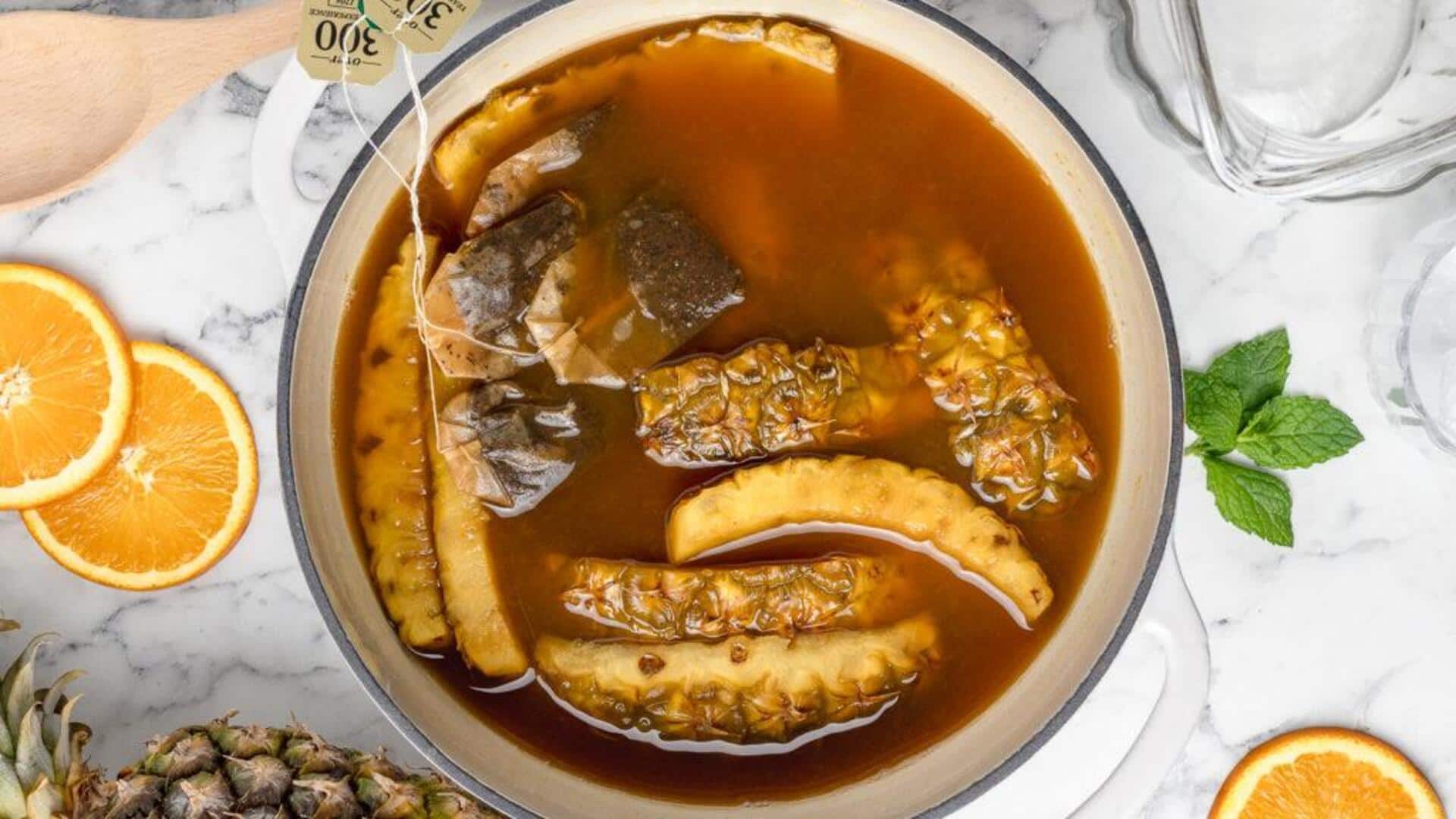 5 Hidangan Penutup dari Kulit Nanas