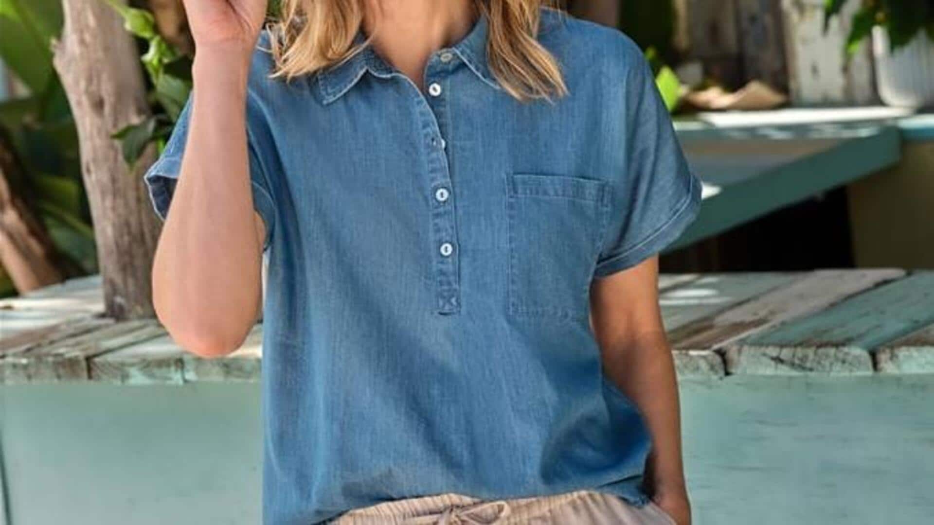 Kemeja Chambray: Elegansi musim panas yang serbaguna