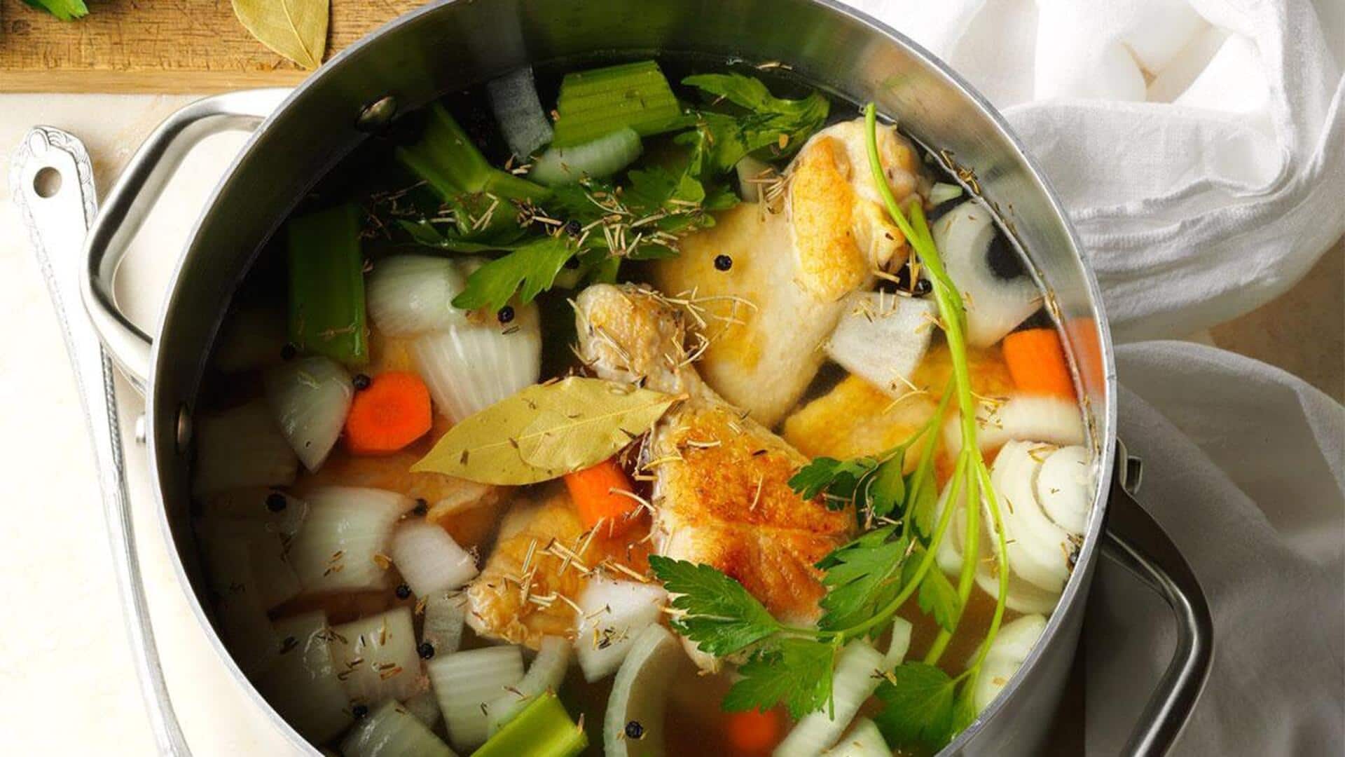 Meningkatkan Cita Rasa Sup dengan Sayuran Sisa 