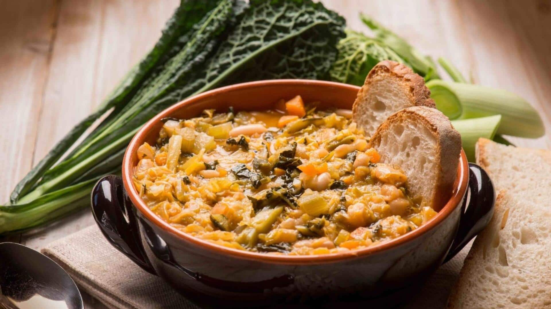 Panduan Membuat Sup Ribollita Vegetarian Ala Italia