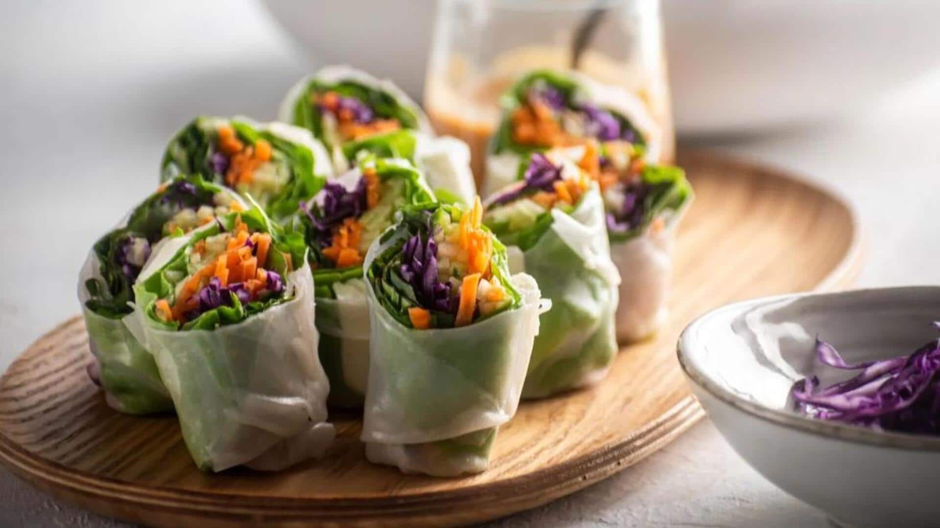 Hidangan Spring Roll Vegan Vietnam yang Harus Dicoba