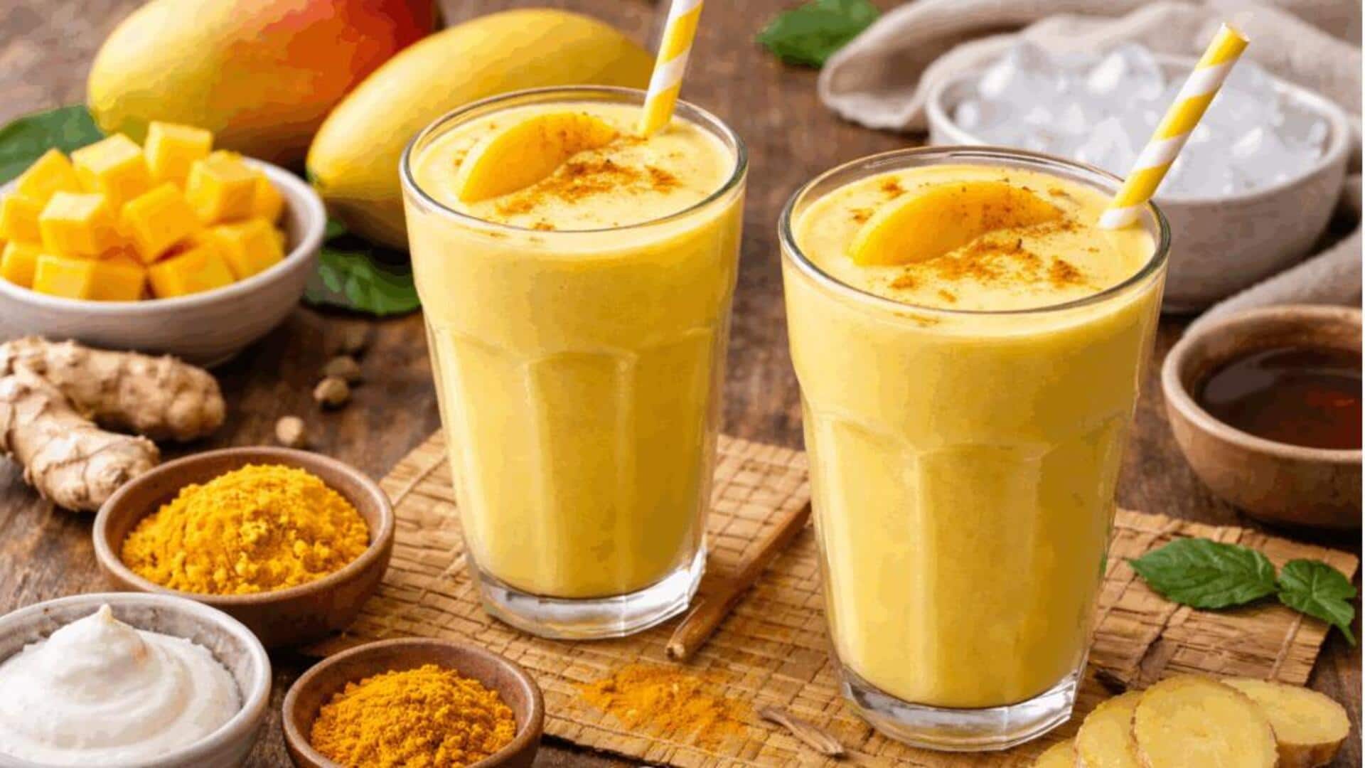 Sensasi Smoothie India dengan Sentuhan Bumbu yang Unik