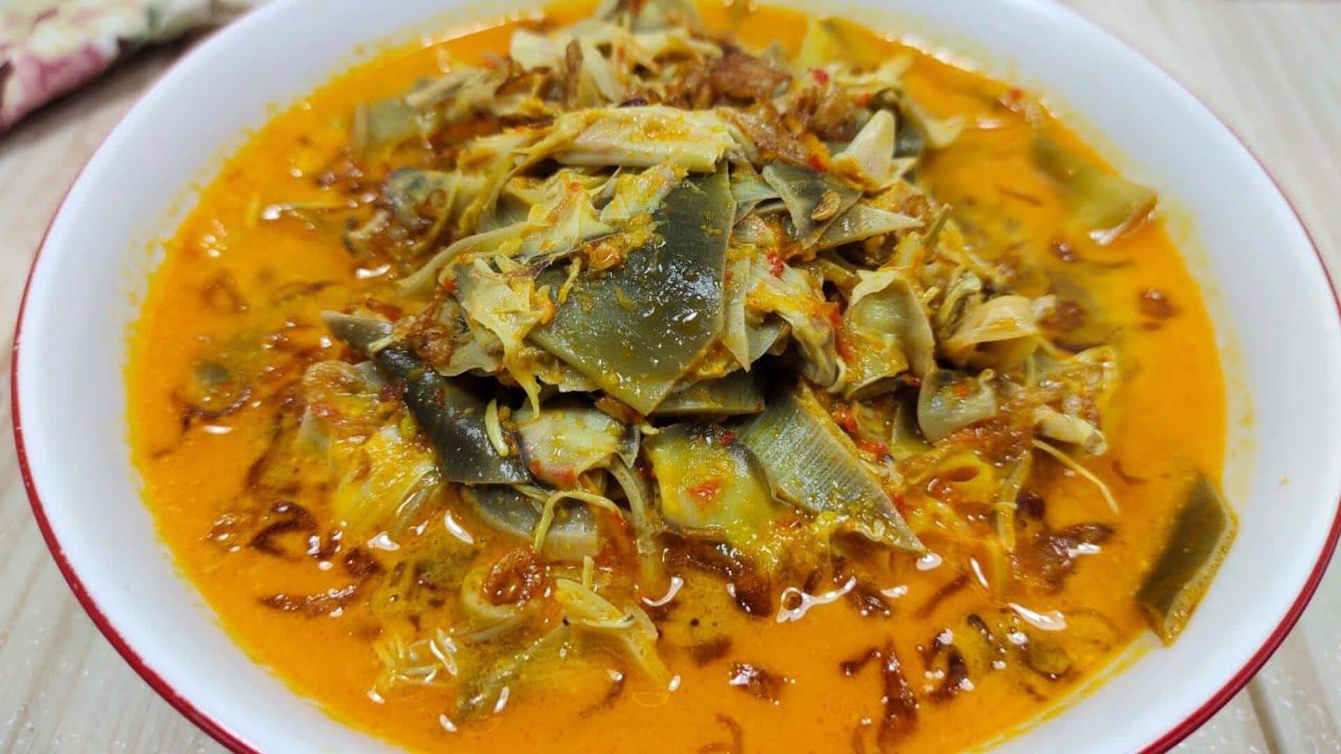 Hidangan Unik Indonesia dengan Sentuhan Jantung Pisang