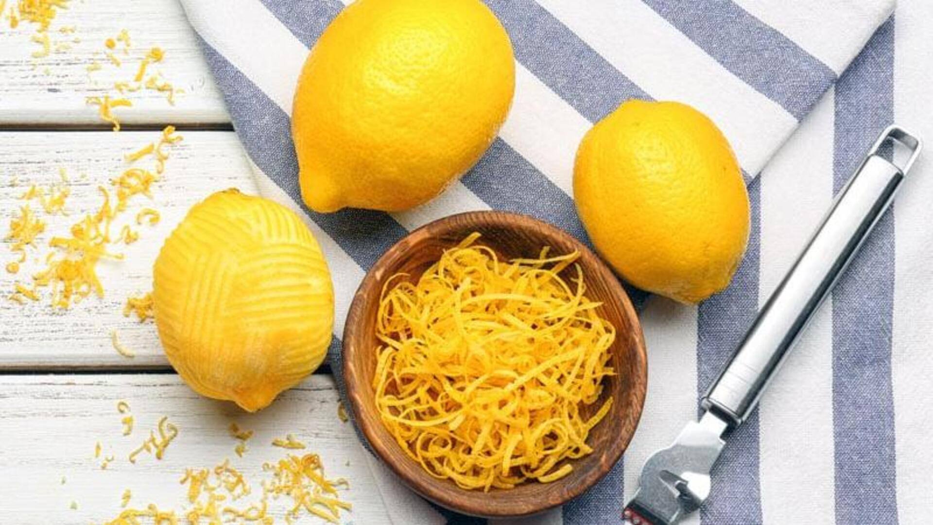 Tambahkan Rasa Segar dalam Hidangan Anda dengan Sentuhan Kulit Lemon