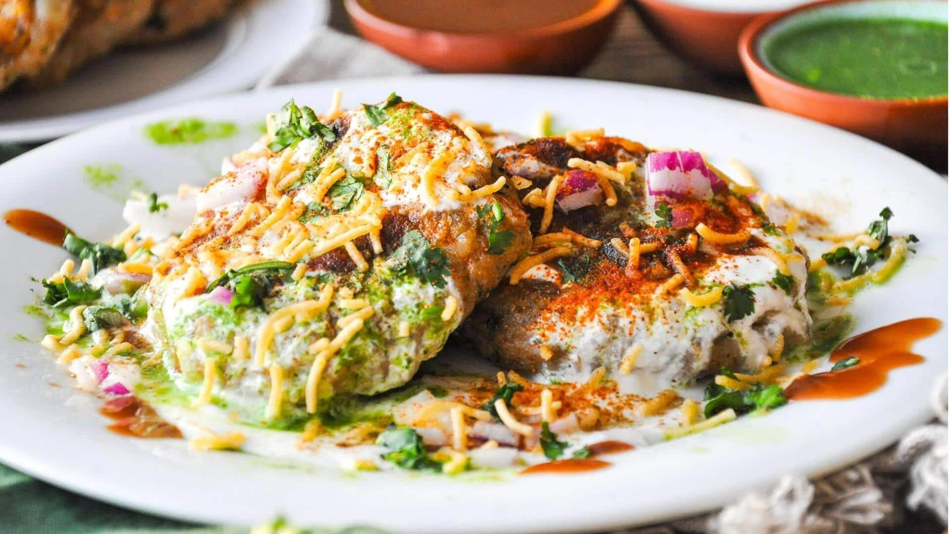 Resep Dalam Menghidangkan Aloo Tikki Chaat Yang Terinspirasi Dari India