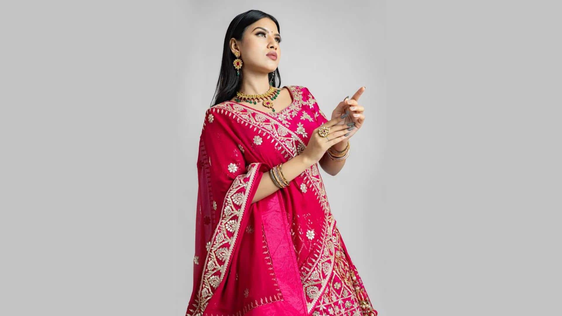 Gaya Gota Patti untuk musim pernikahan India