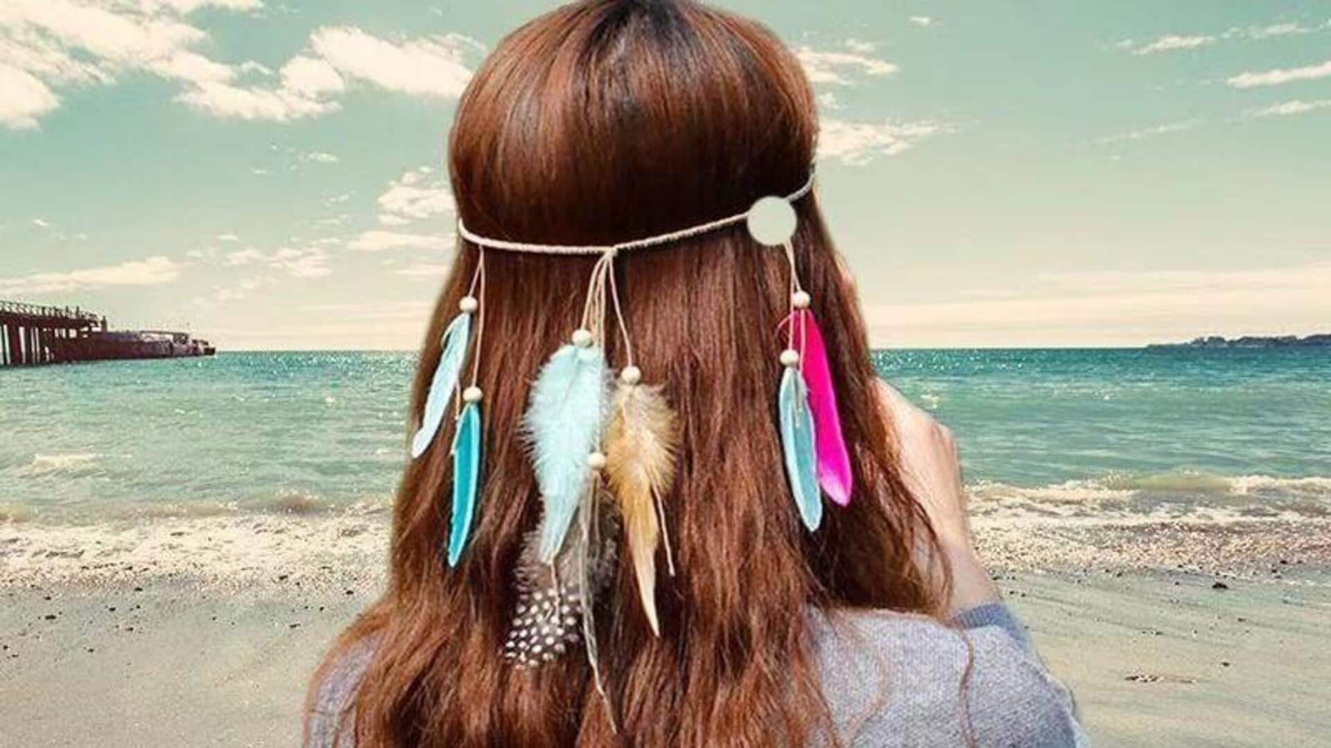 Aksesori bohemian untuk gaya musim panas India