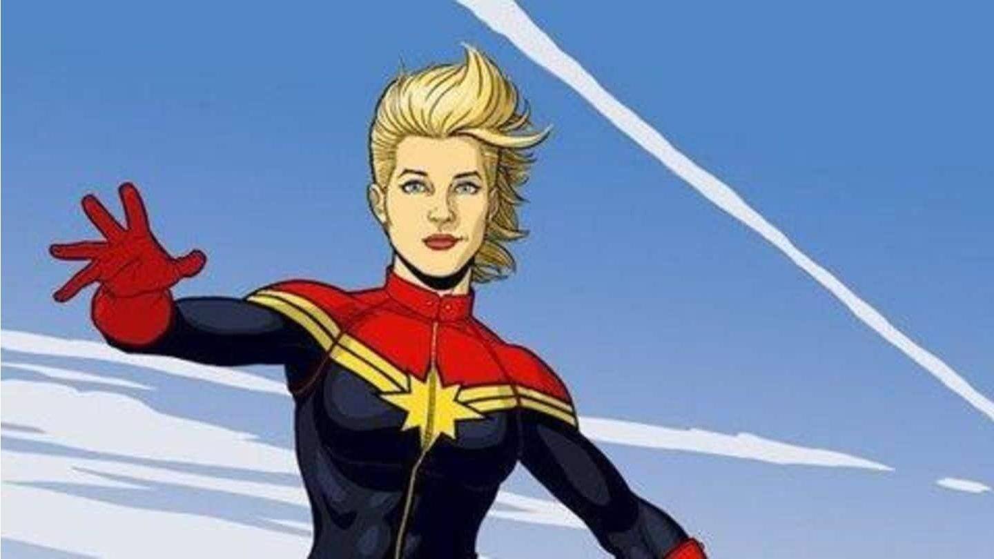 Captain Marvel pernah memiliki kekuatan indra ketujuh Captain Marvel pernah memiliki kekuatan indra ketujuh