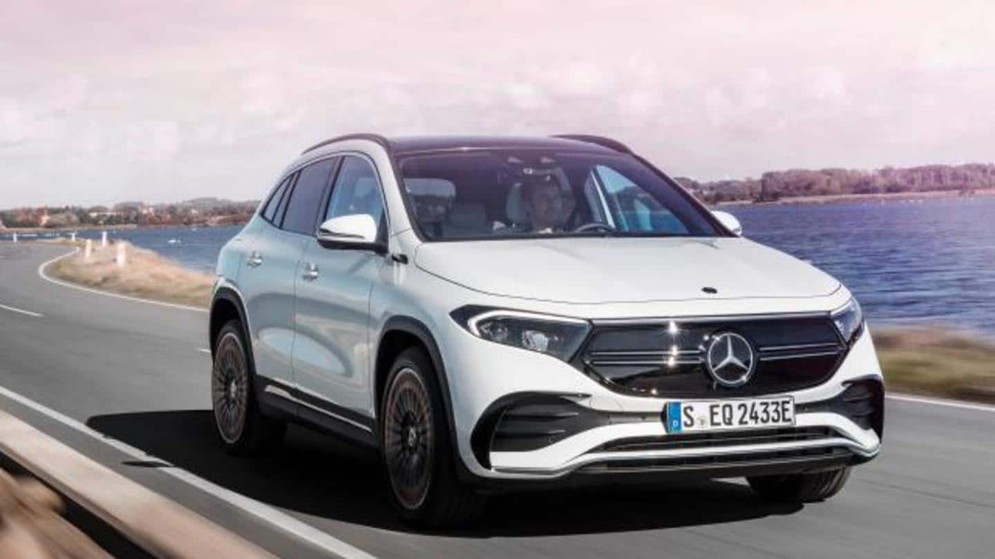 Mercedes-Benz EQA (facelift) terlihat sedang menjalani pengujian: Inilah desain dan fiturnya