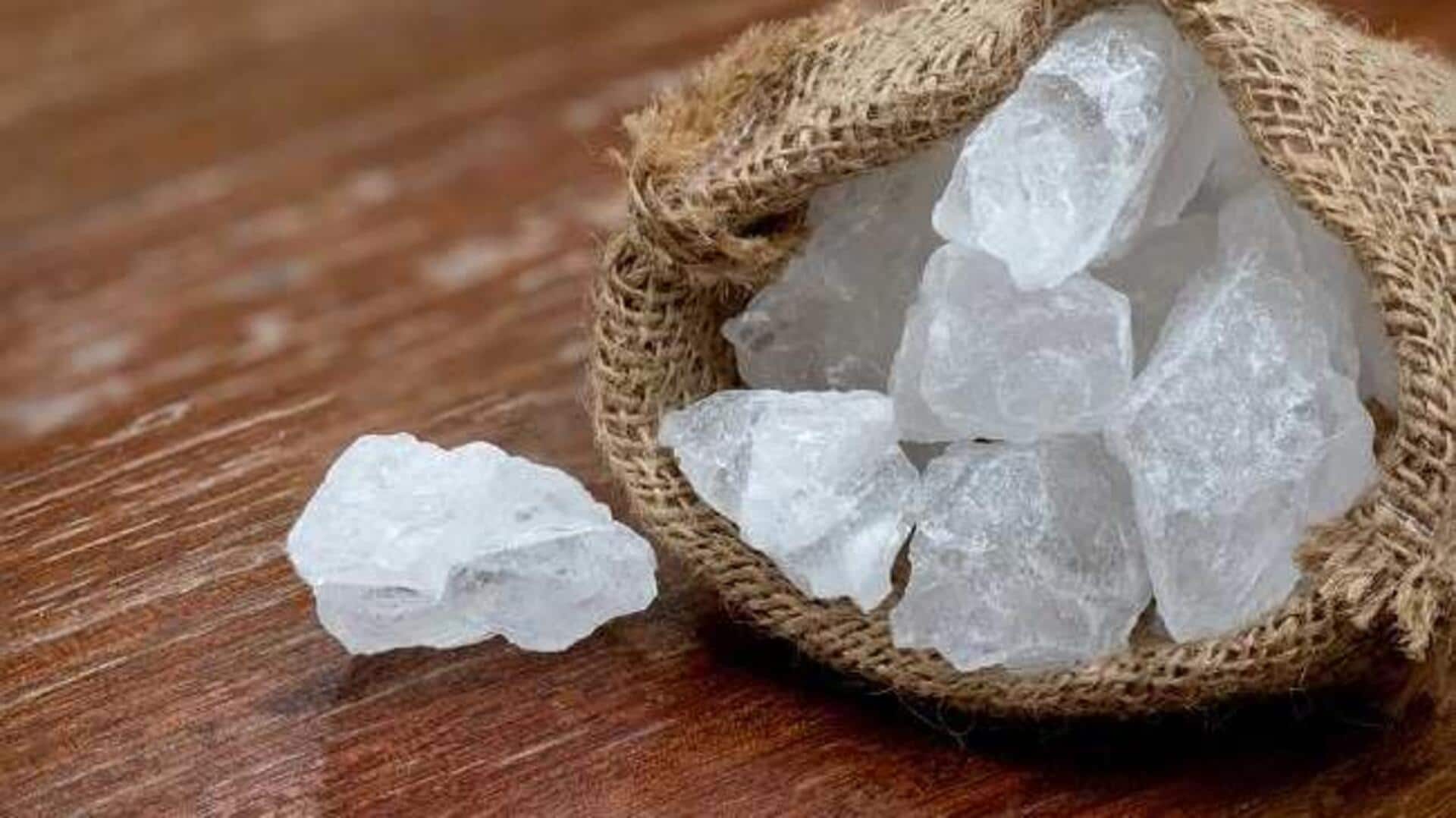 Penggunaan alami tawas untuk kebersihan sehari-hari