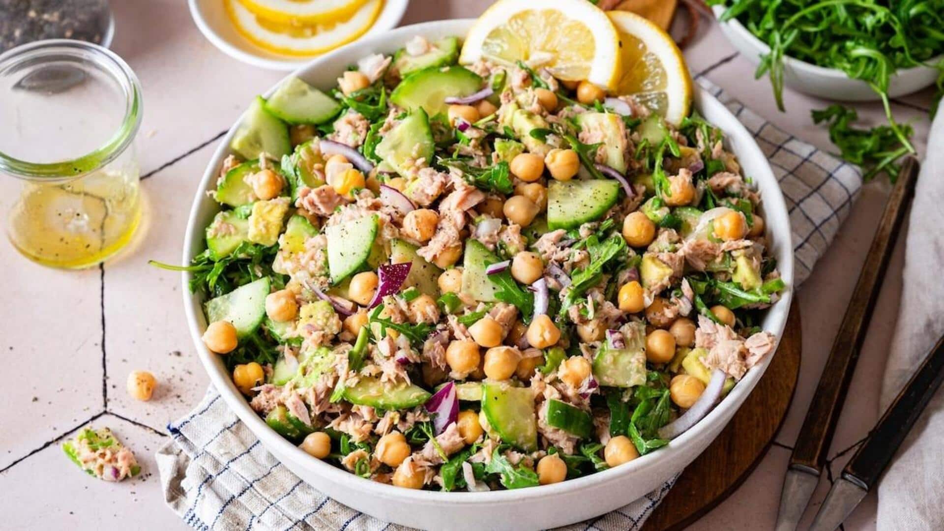 Salad Kacang Chickpea: Hidangan Vegetarian yang Tak Terlupakan