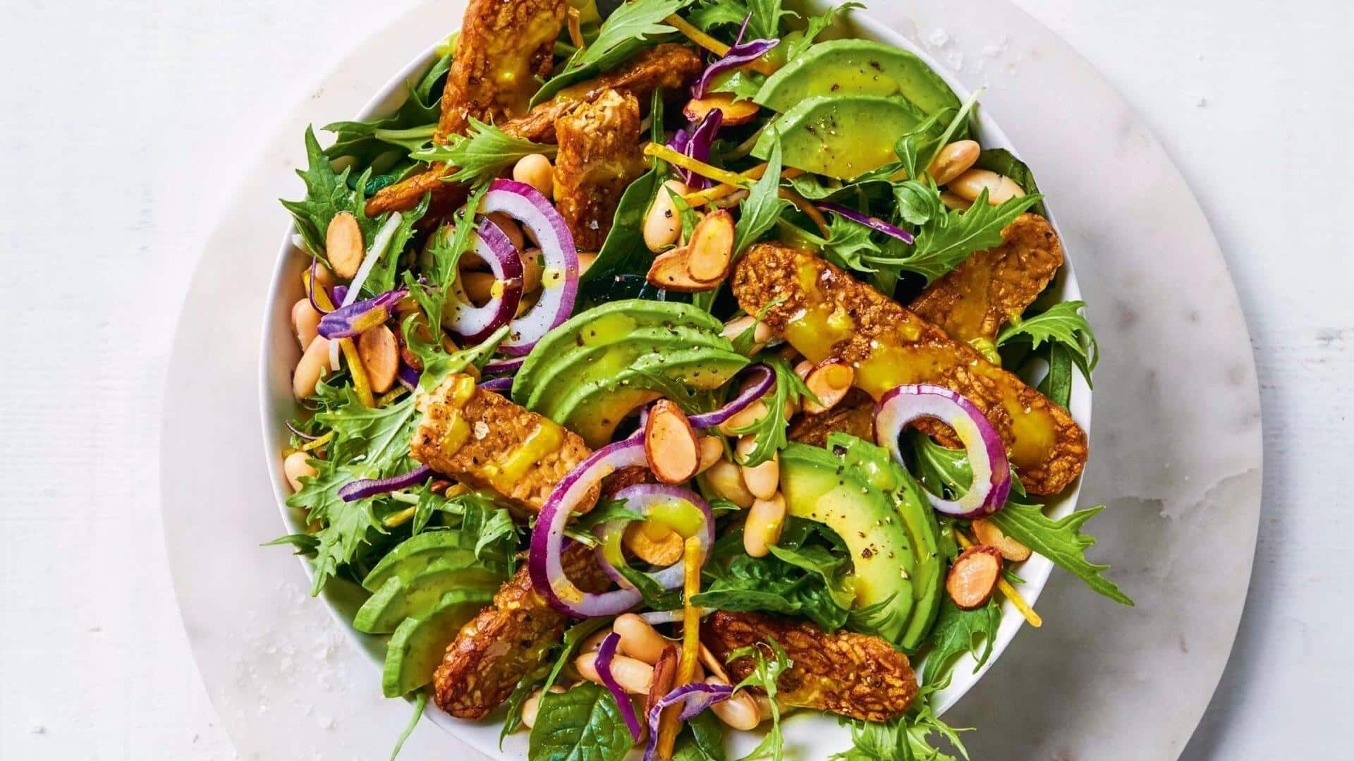 Menikmati Tempe dalam Salad dengan Cara Inovatif