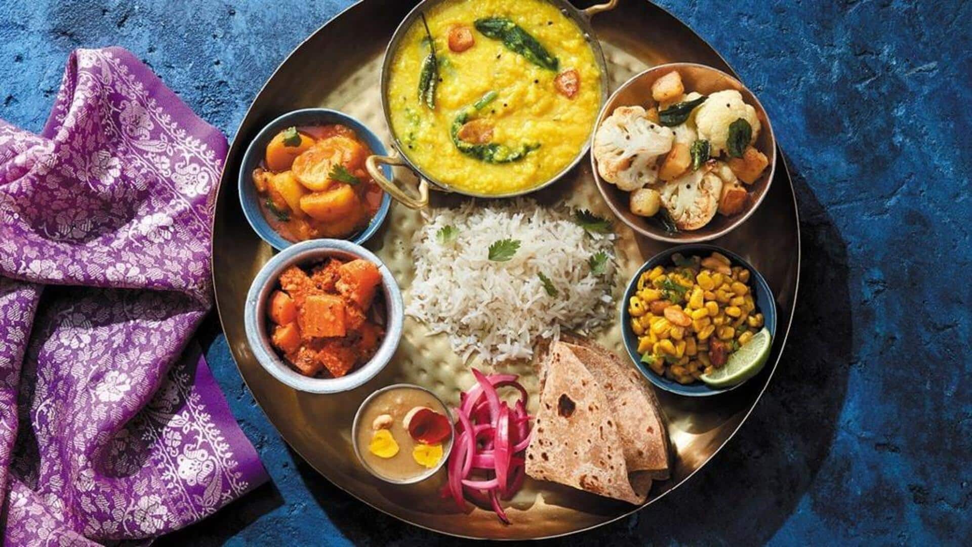 Rahasia Membuat Thali Vegetarian India yang Sempurna
