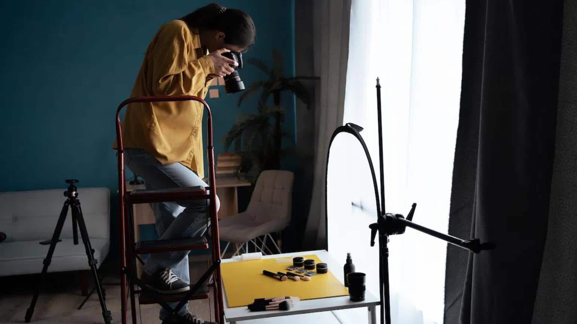 Teknik Fotografi dengan Menggunakan Barang-Barang Rumah Tangga