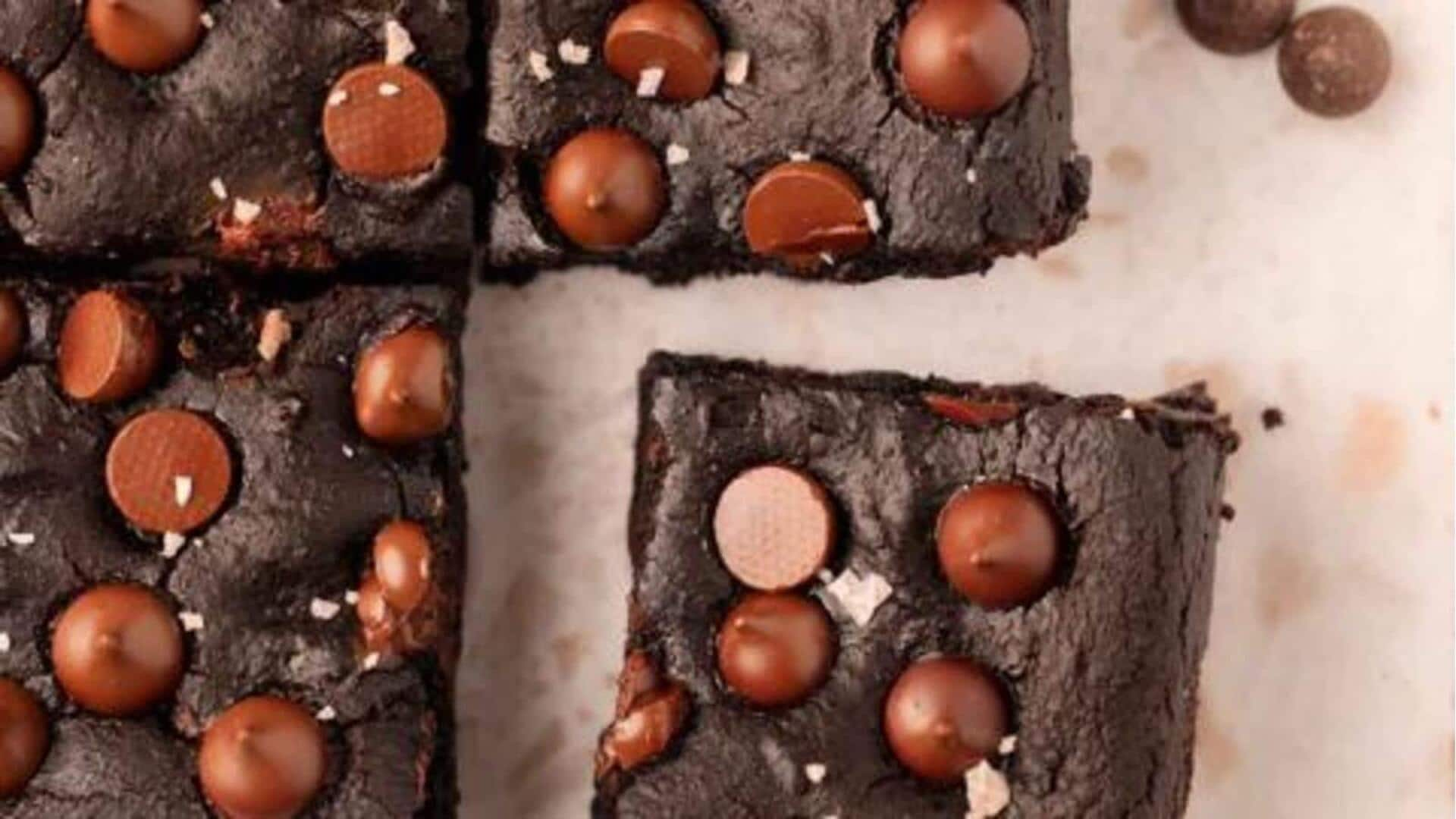 Buat brownies kacang hitam yang lezat untuk hari yang 'manis'