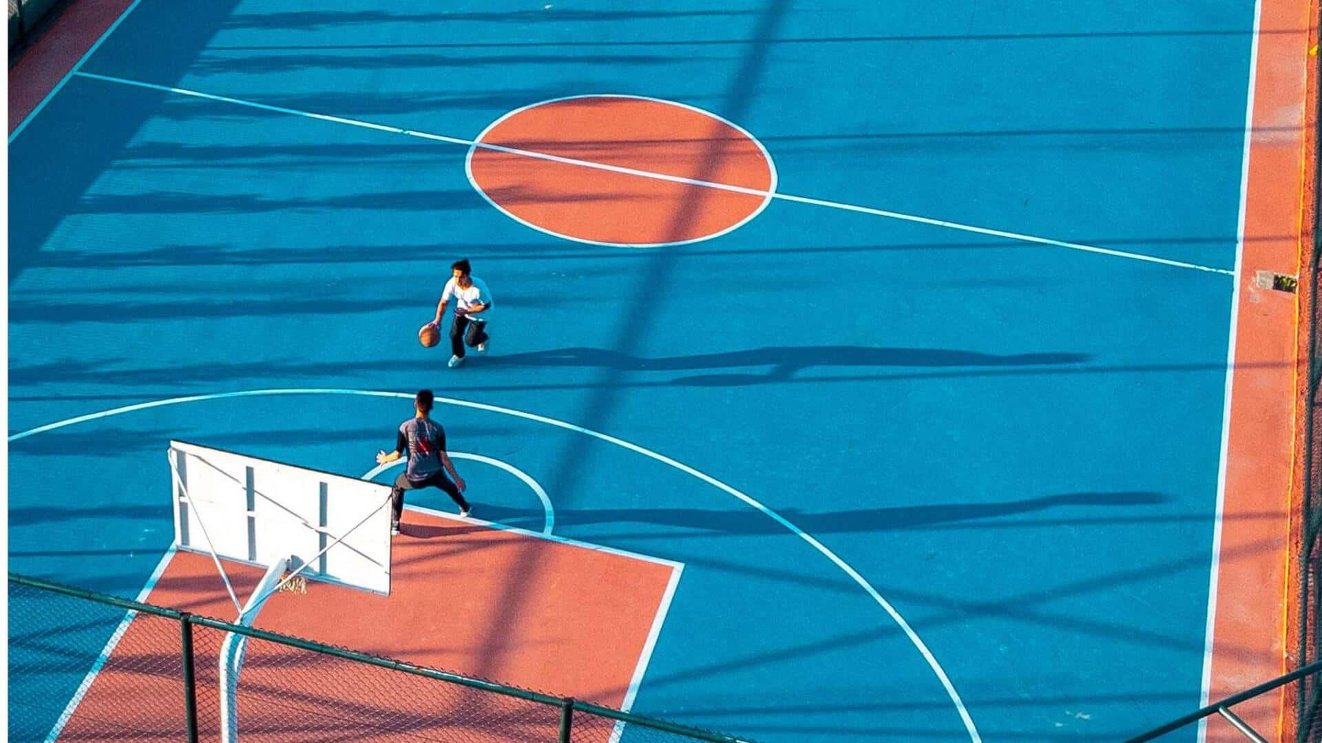 Mengapa lapangan basket memiliki lingkaran tengah?