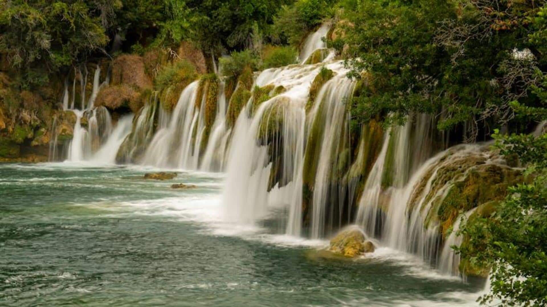 Menikmati Matahari Terbenam di Taman Nasional Kroasia