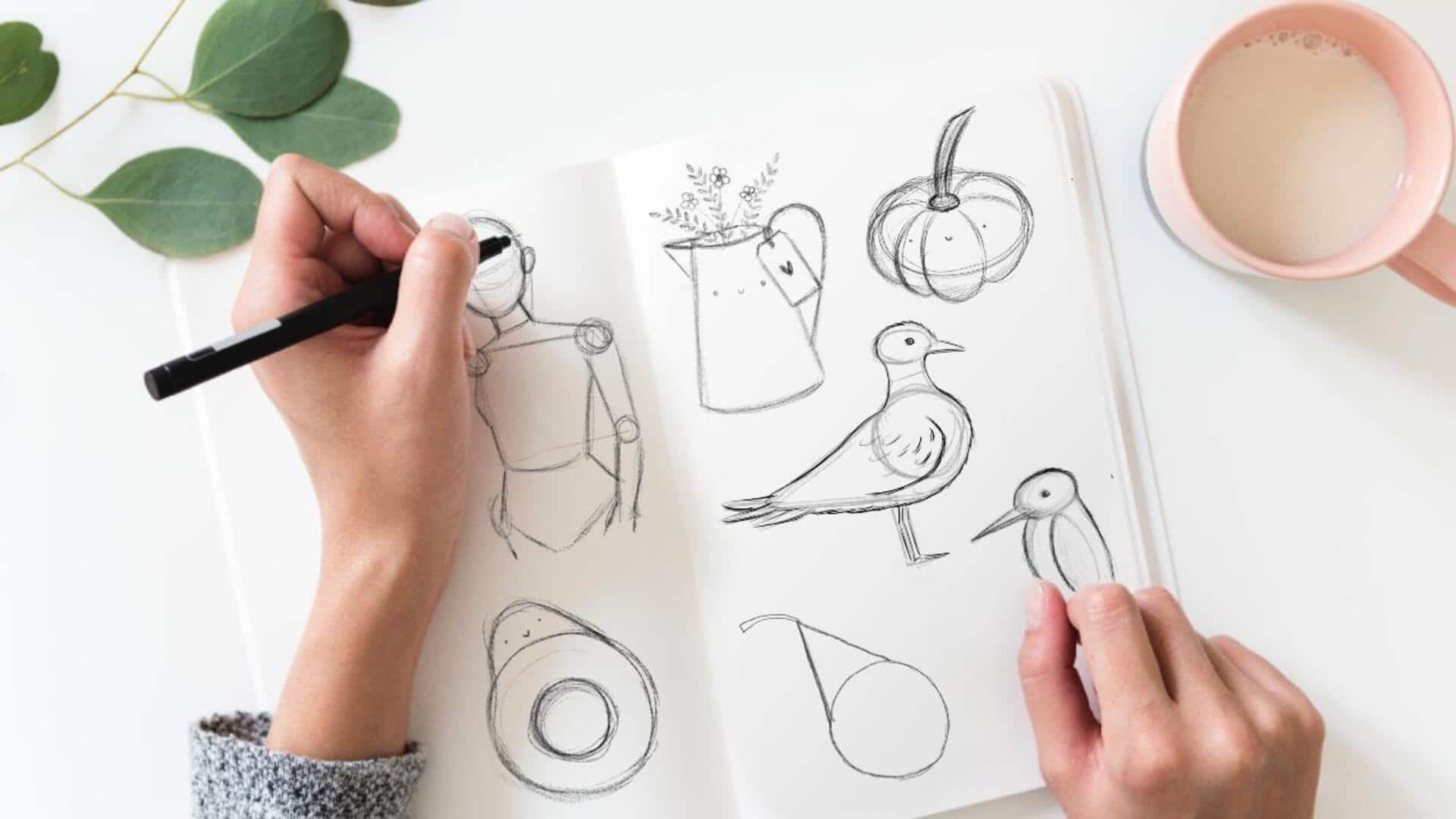 Lima Latihan Tangan untuk Meningkatkan Akurasi Sketsa