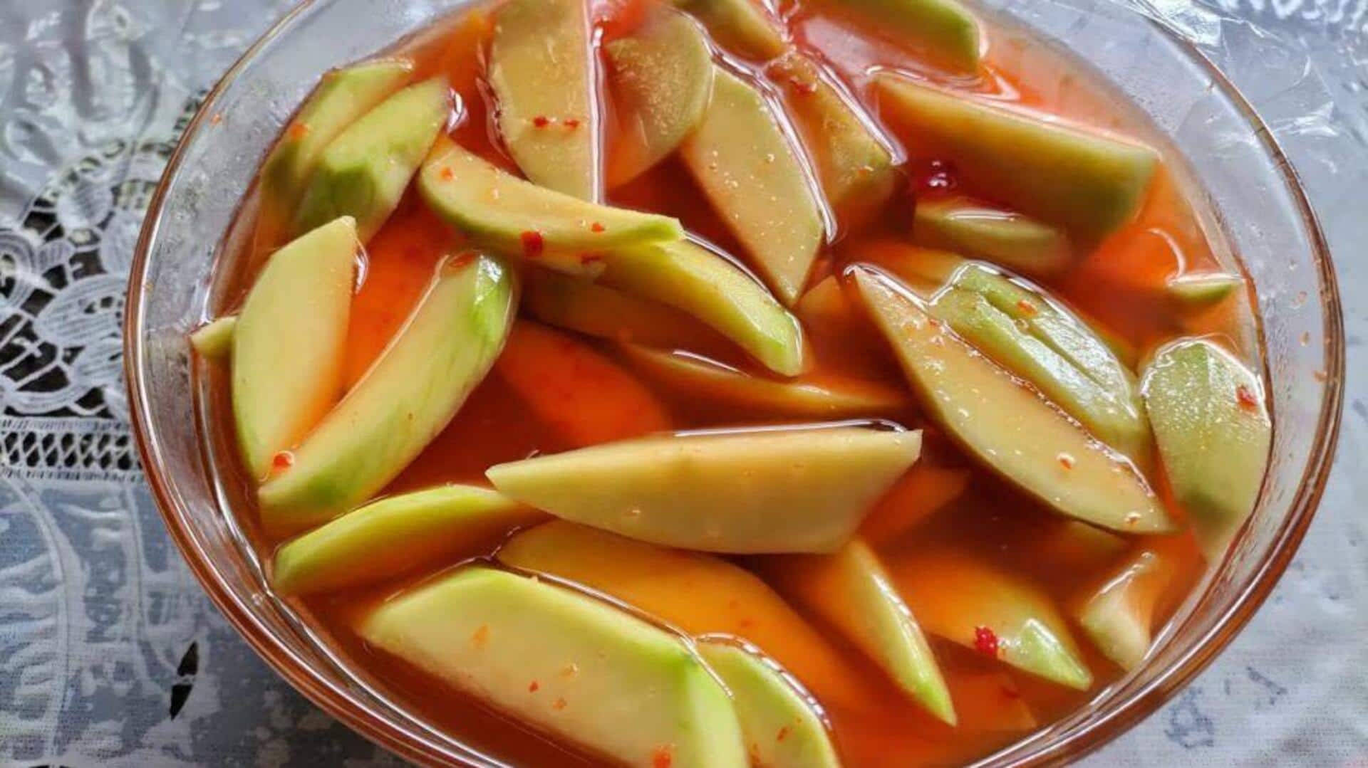 Variasi Asinan Mangga untuk Memperkaya Hidangan Anda