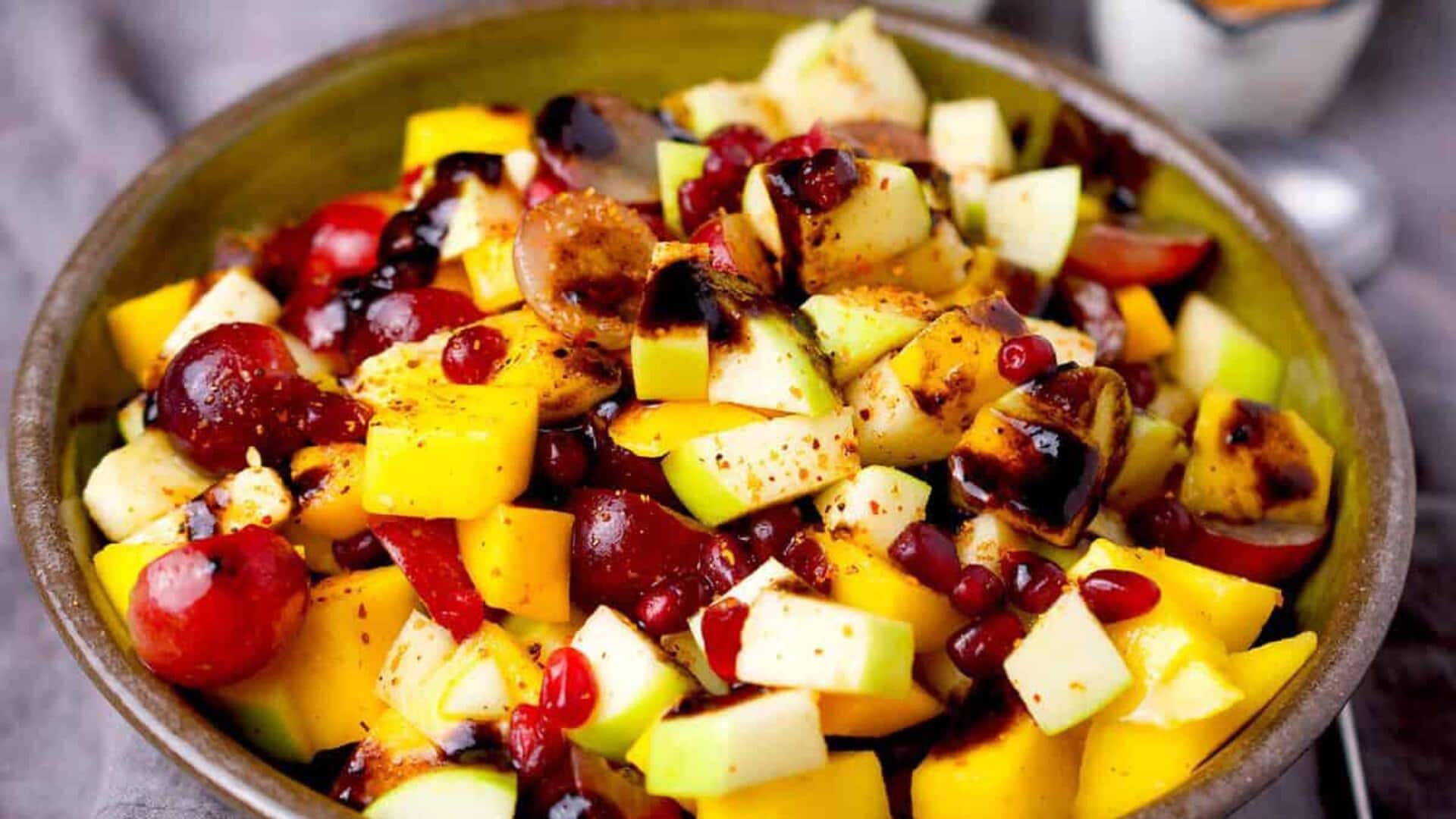 Resep Chaat Buah Segar Tanpa Gula Tambahan