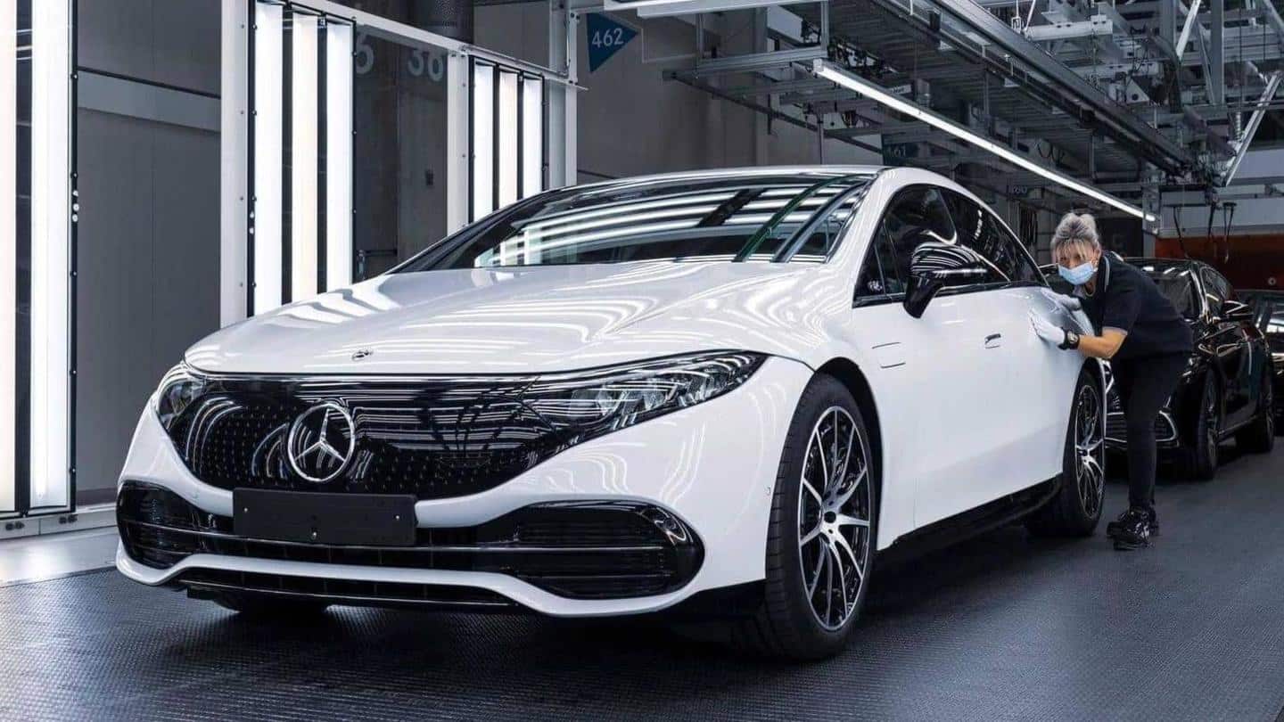 Produksi Mercedes-Benz EQS dimulai di pabrik Sindelfingen milik perusahaan