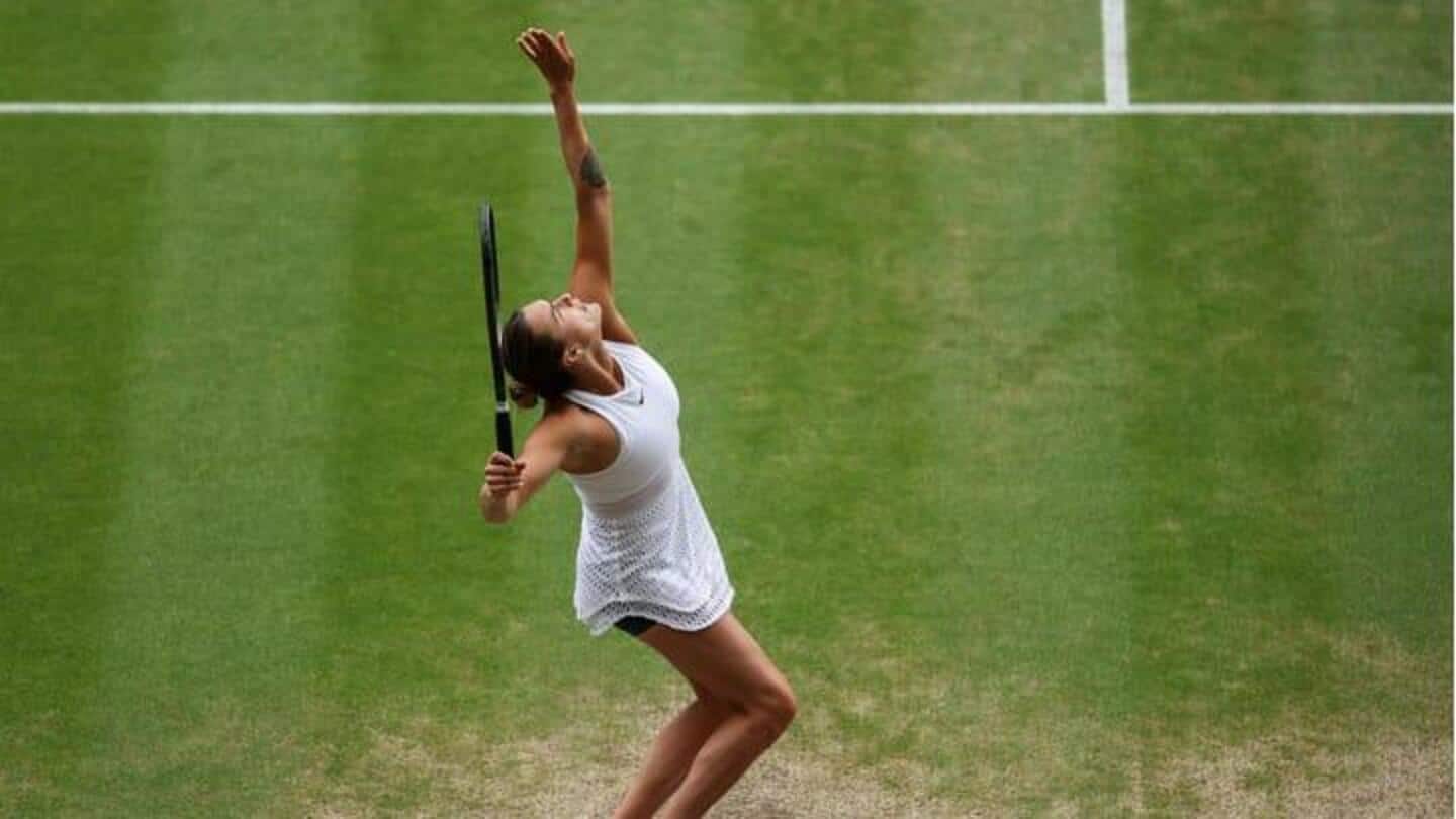 Aryna Sabalenka mencapai semifinal Wimbledon 2023: Statistik utama