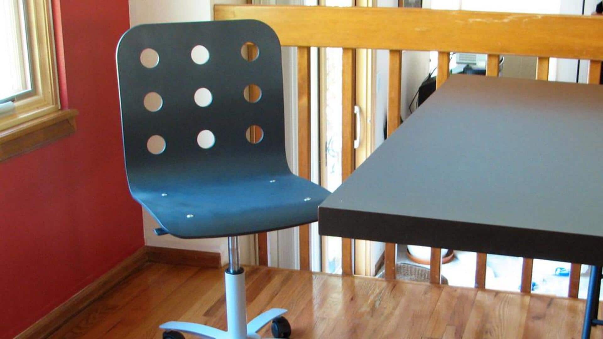 Mengubah furnitur dengan cat kapur secara mudah