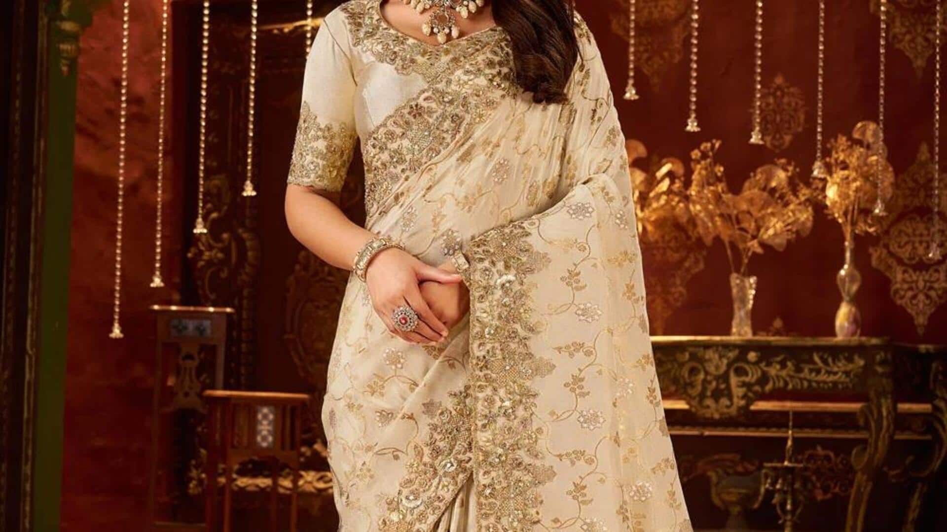 Keindahan saree vintage untuk gaya perayaan yang abadi
