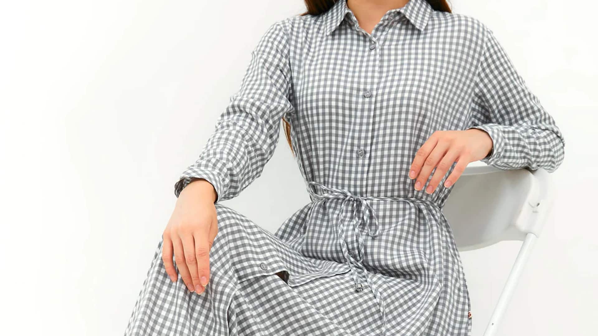 Gingham cetak: Tren musim panas India