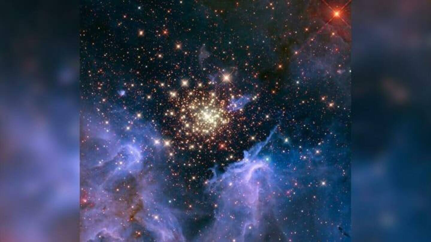 Hubble NASA memotret gugus bintang menakjubkan berjarak 20.000 tahun cahaya