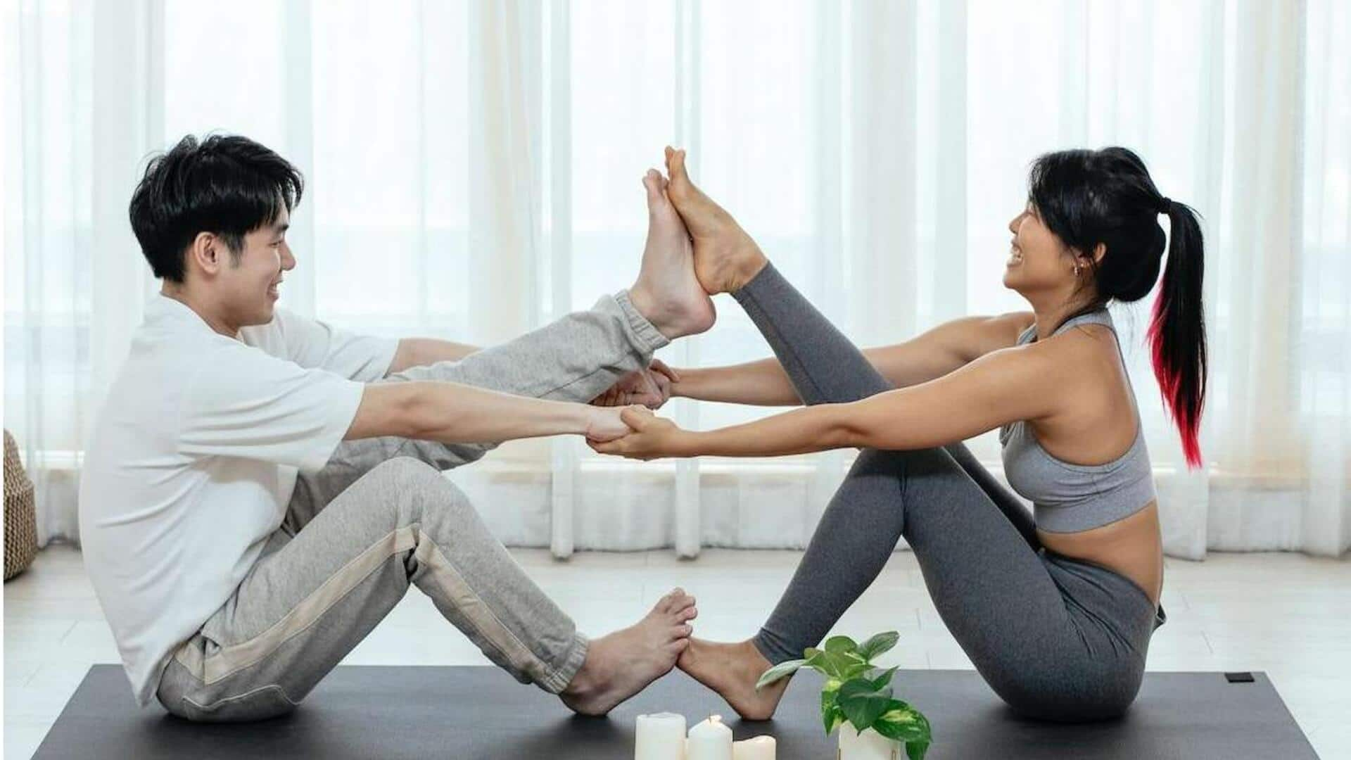 Pose Yoga Berpasangan Untuk Keharmonisan Fisik Dan Emosional