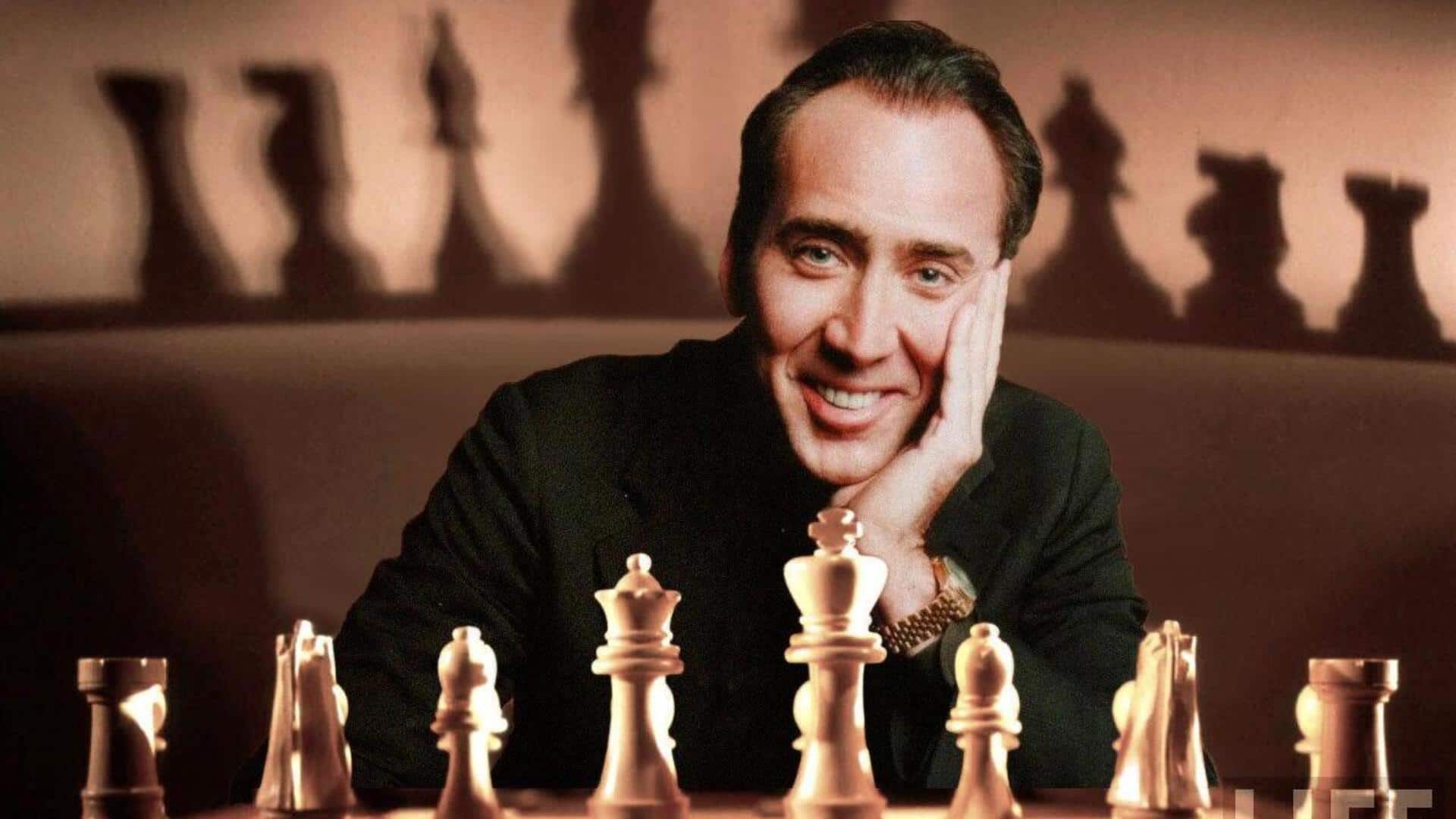 Bintang Hollywood yang serius bermain catur