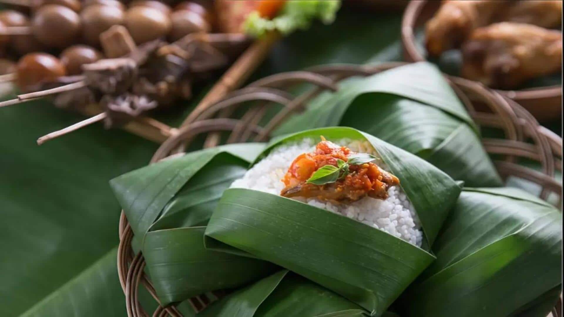 Memanfaatkan Daun Pisang: Sentuhan Segar pada Penyajian Makanan Tradisional