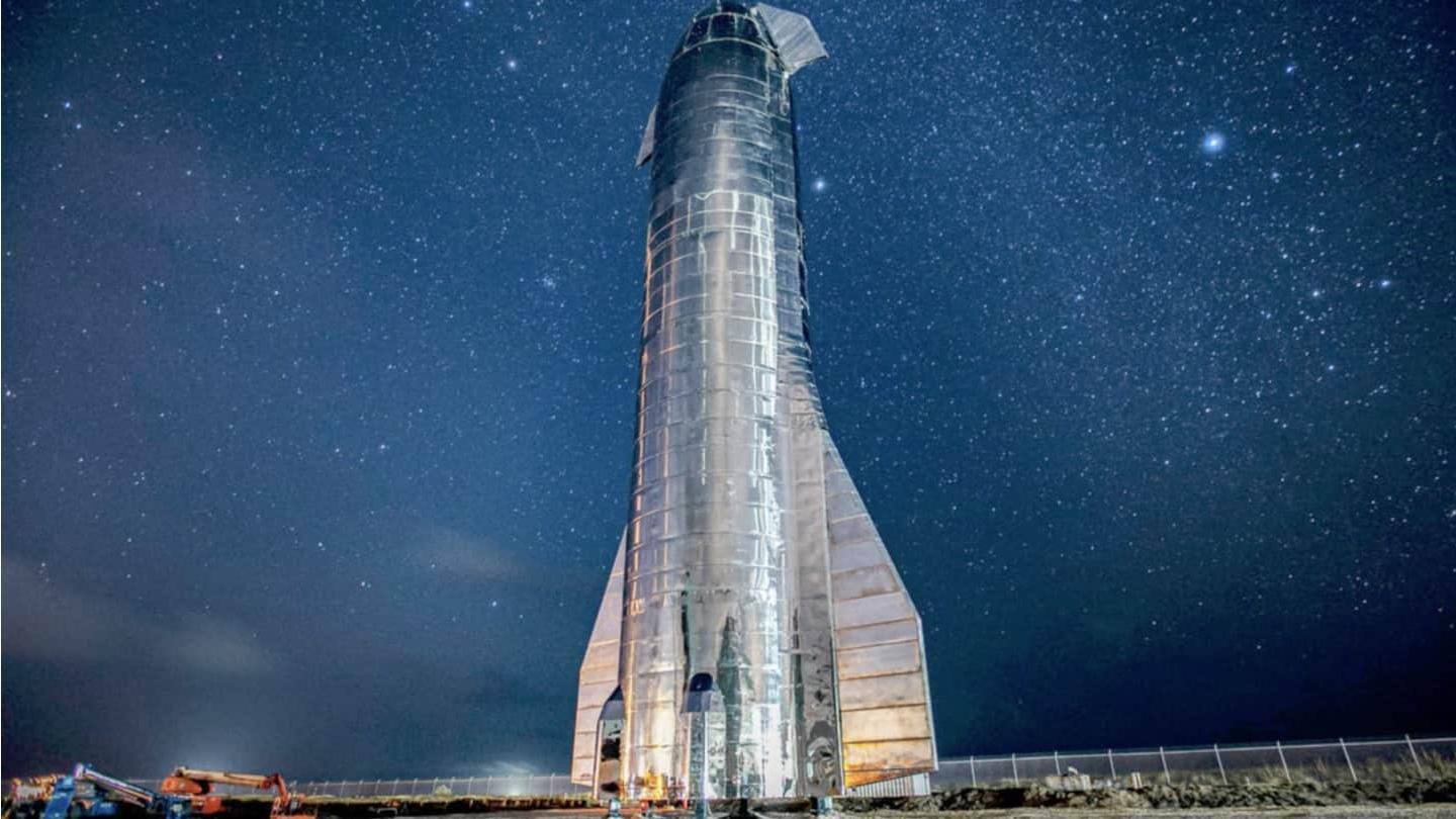 Super Heavy Booster akhirnya akan menjadi booster tahap pertama Starship Super Heavy Booster akhirnya akan menjadi booster tahap pertama Starship
