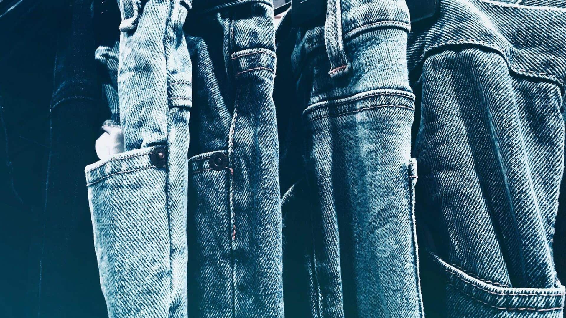 Ide kreatif dekorasi rumah dari jeans bekas