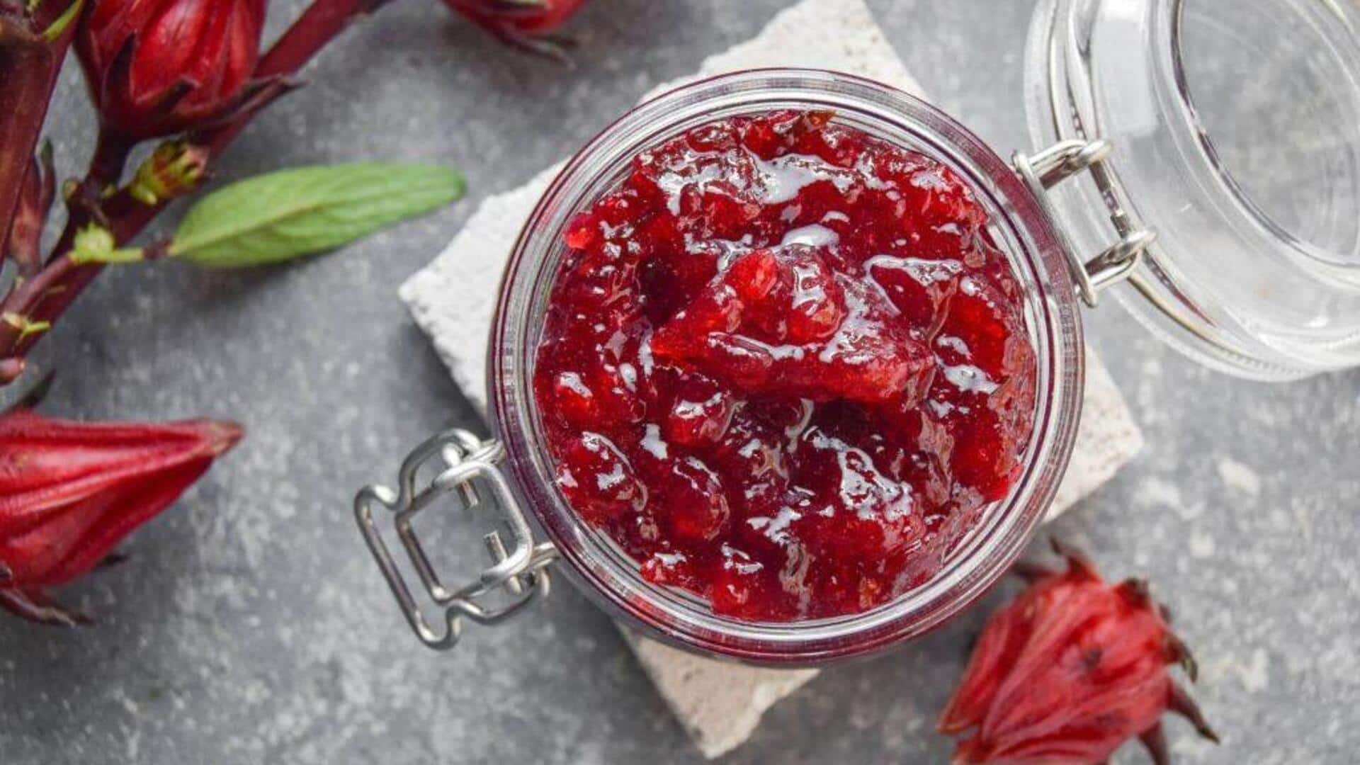 Meningkatkan Cita Rasa Hidangan Rumahan dengan Saus Infus Hibiscus