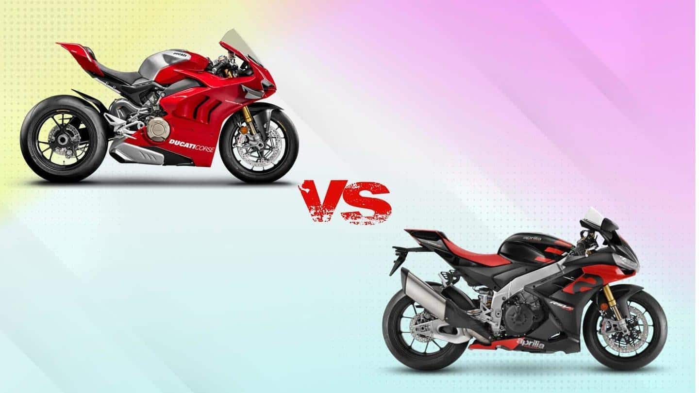 Ducati Panigale V4 vs Aprilia RSV4: Mana yang lebih baik?