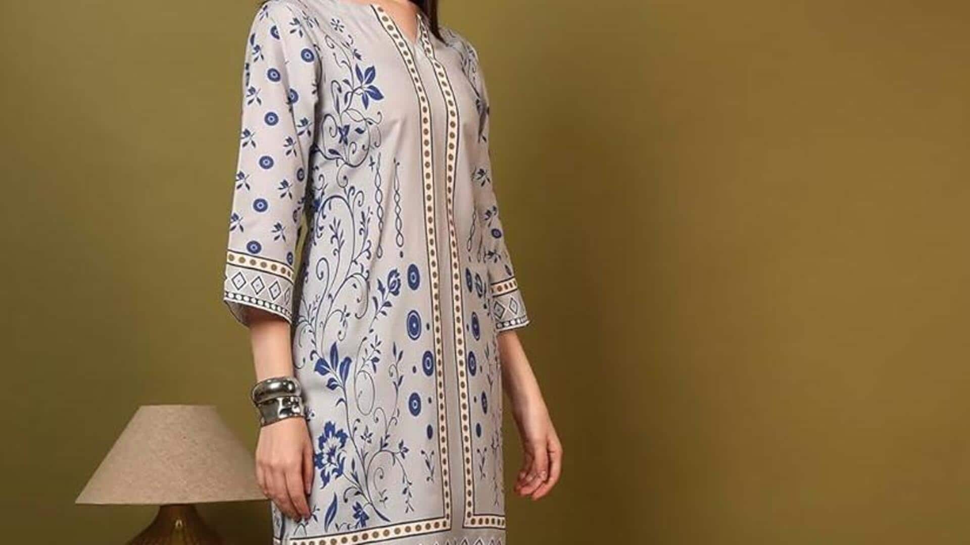 Mode paduan Indo-Barat ramah lingkungan untuk musim panas India