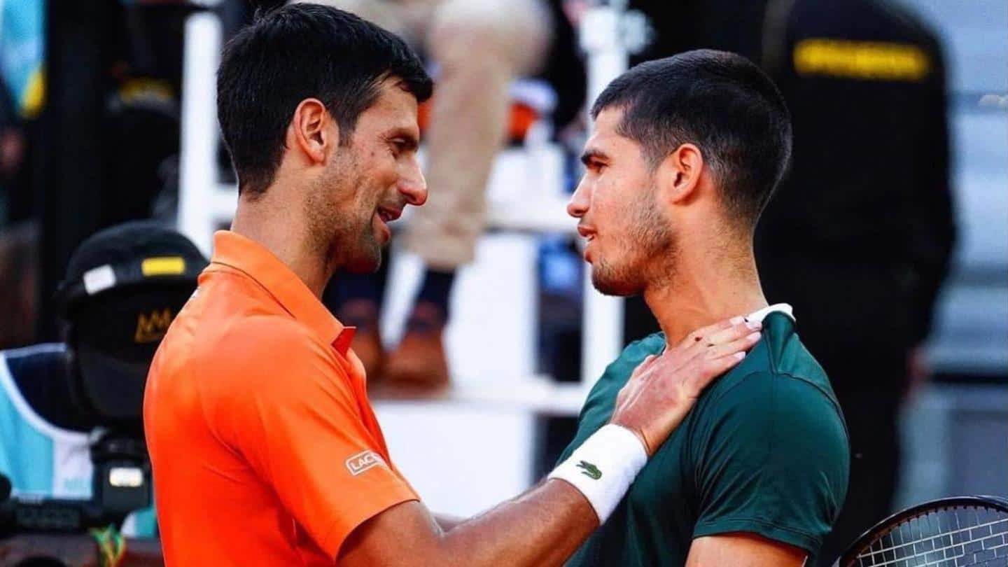 Madrid Open: Alcaraz kalahkan Djokovic, akan hadapi Zverev di final