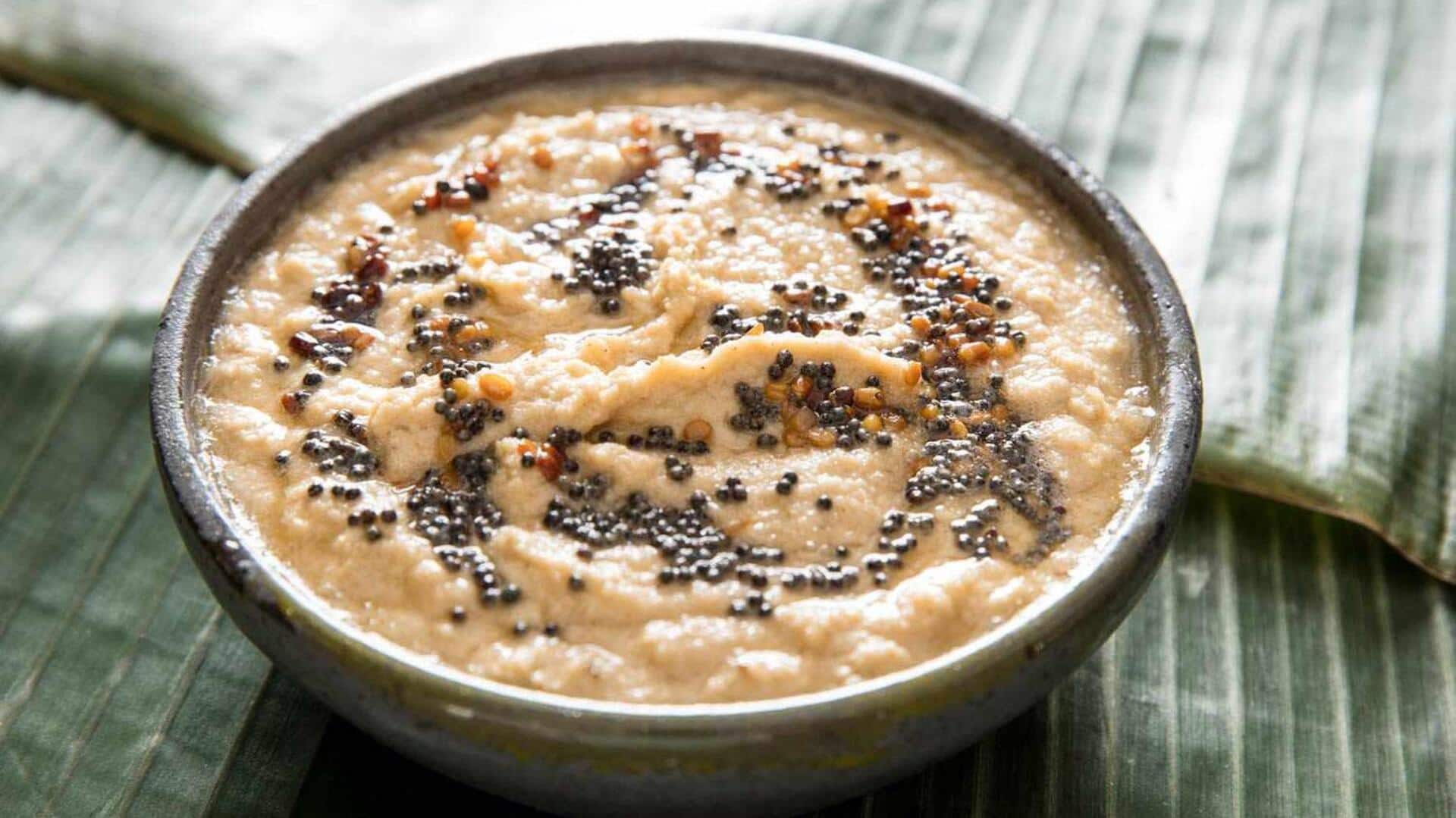 Variasi Chutney Kelapa untuk Beragam Hidangan India